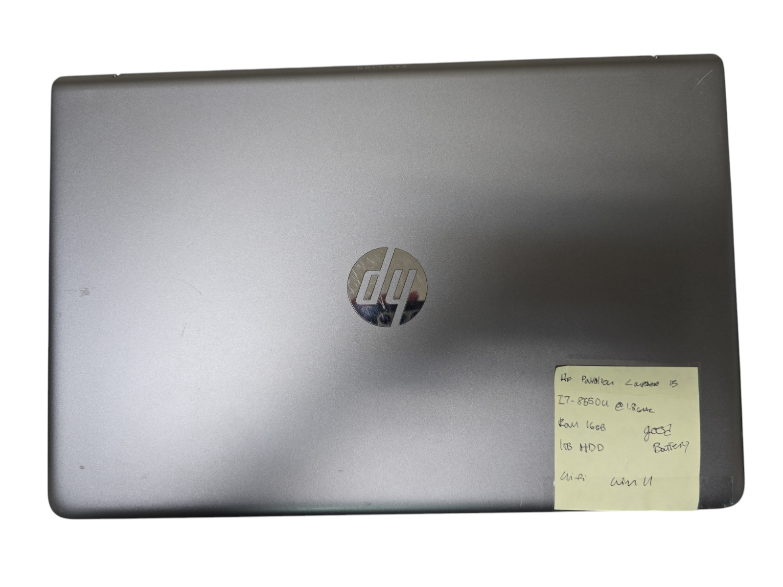 HP Pavilion 3168NGW i7-8550U@1.8GHz 16GB Ram 1TB HDD WiFi Win11 Tested