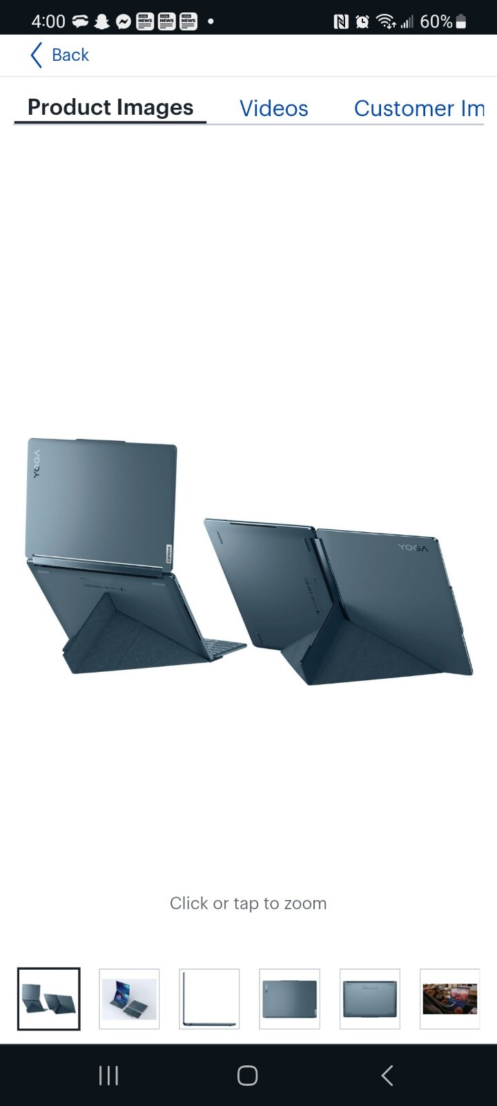 Lenovo – Yoga Book 9i 2-in-1 13.3″ 2.8K Dual Screen OLED Touch Laptop – Intel…