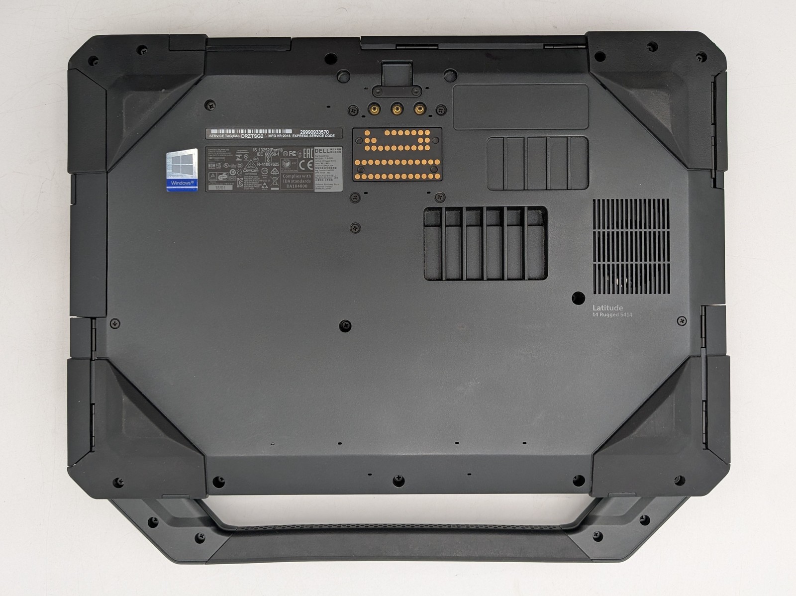 Dell Latitude 5414 Rugged 14″ FHD I5-6300U Backlit Motherboard Palmrest *READ*