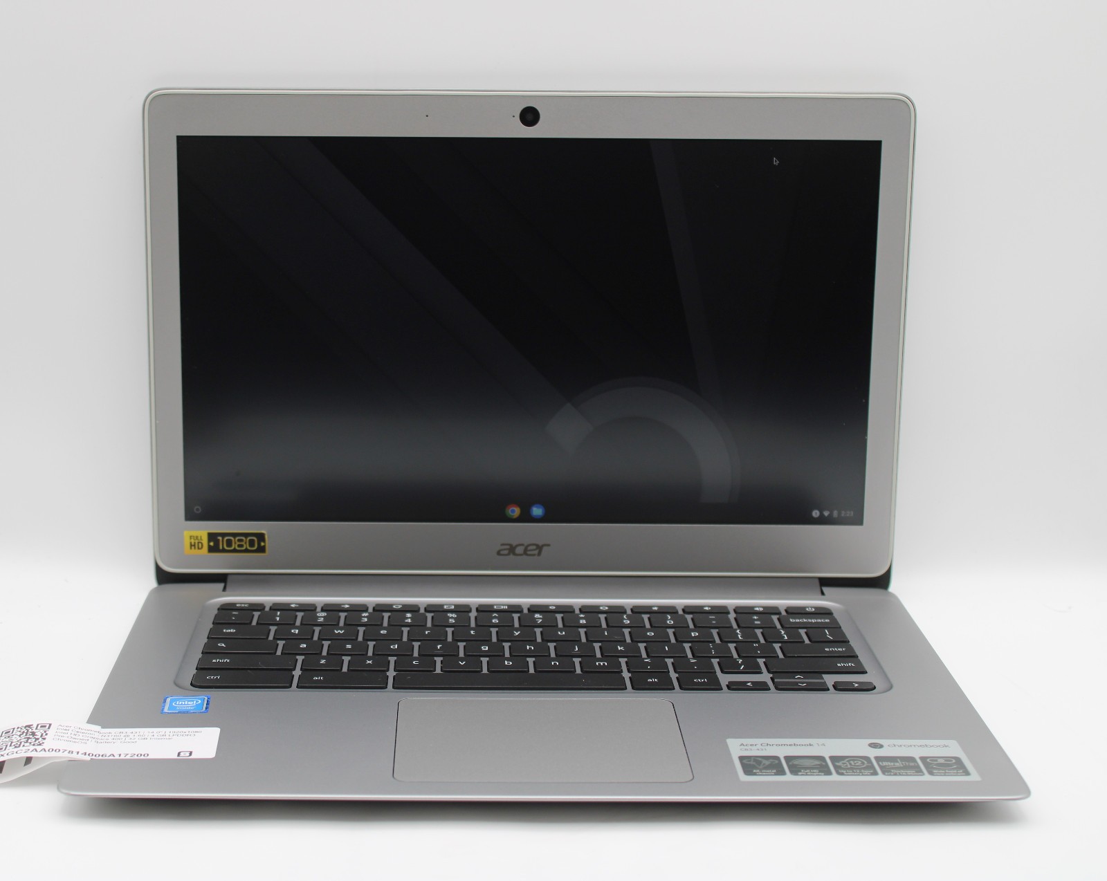 Acer Chromebook _ Celeron N3160 @ 1.6 _ 4GB / 32GB _ ChromeOS