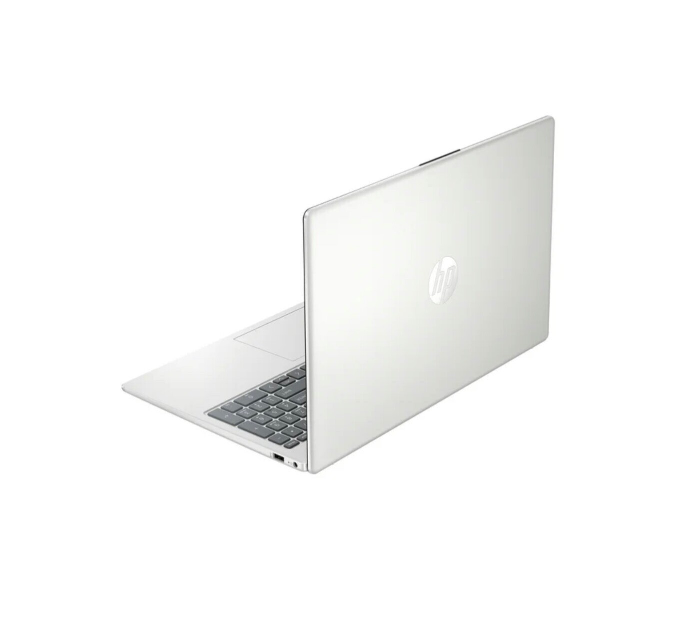 HP 15.6 inch HD Windows Laptop Intel Processor N200 4GB RAM 128GB Natural Silver