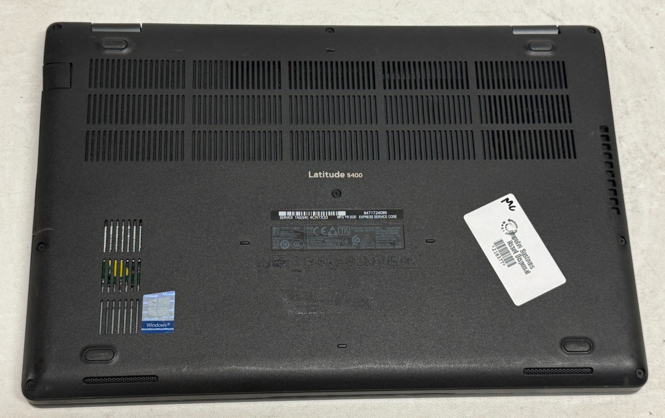 Dell Latitude 5400 14″ (i7-8665u 1.90GHz – 16GB RAM – 512GB SSD – Win11Home)*