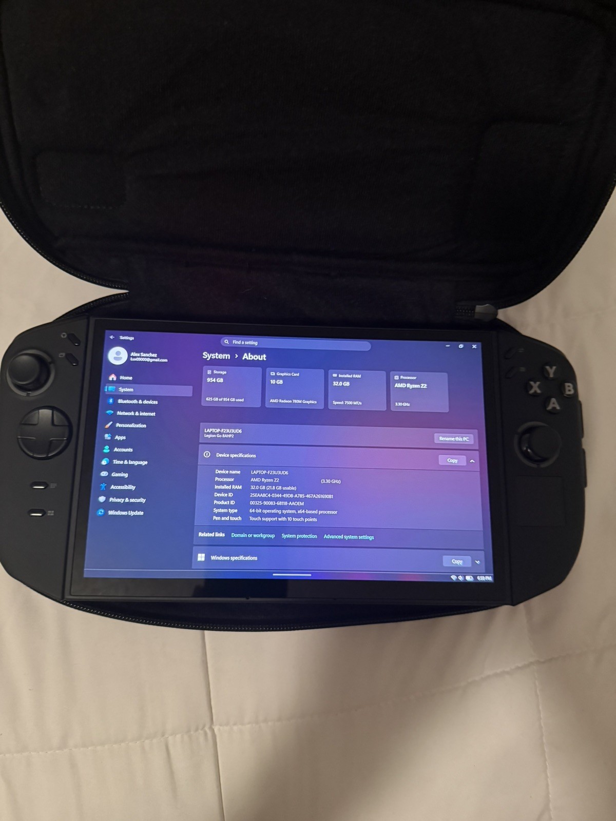 Lenovo Legion Go 2 Z2 Handheld Gaming PC Ryzen 32GB 1TB 8.8″ OLED 144Hz