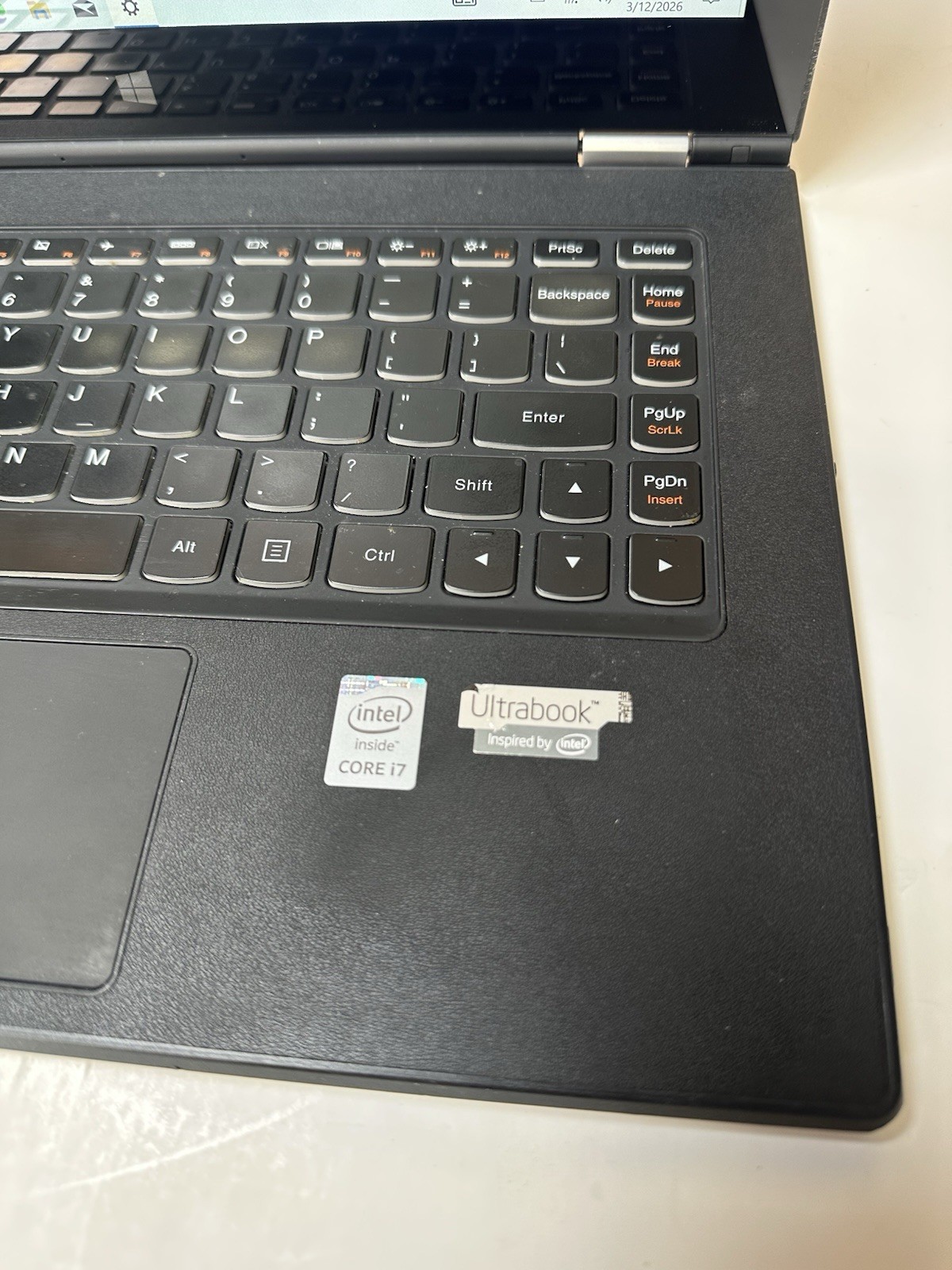 Lenovo Yoga 2 Pro i7-4510u 2GHz, 8GB RAM, 256GB mSATA SSD(for Parts Or Repair)
