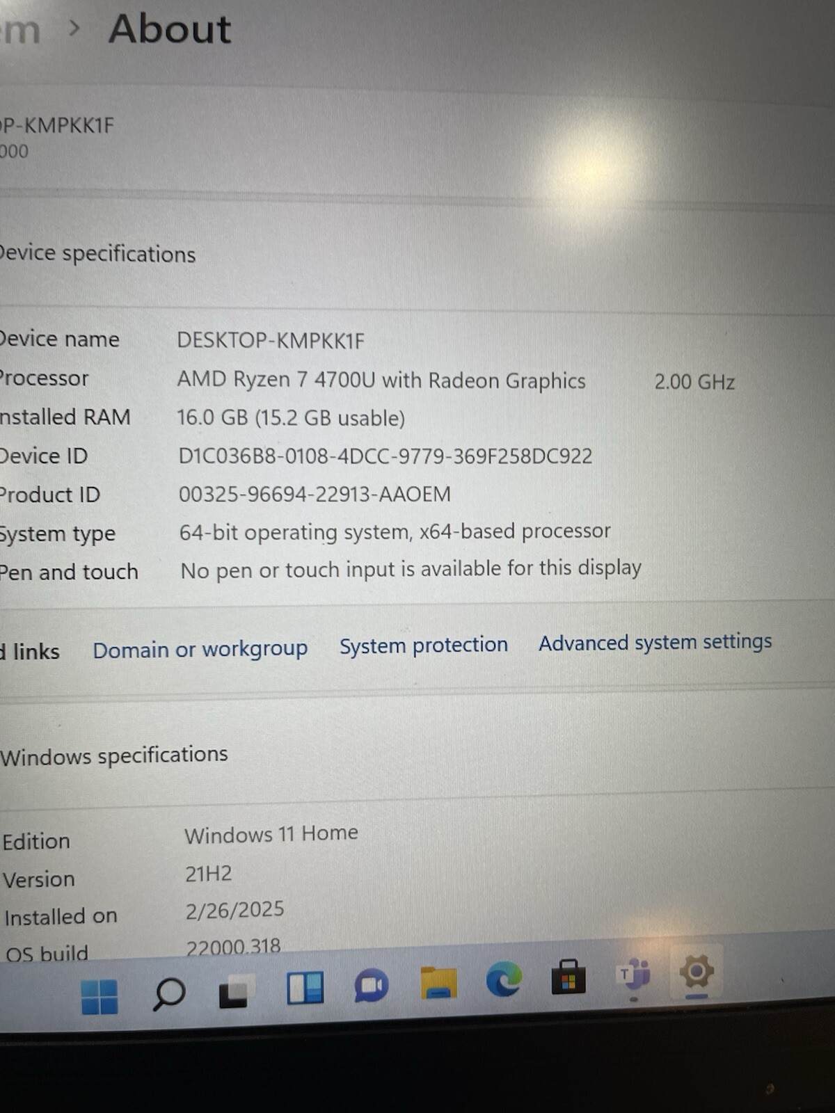 Lenovo ThinkPad E14 Gen 2 AMD Ryzen 7 4700U 2.0GHz 16GB RAM 14 inch 512GB SSD