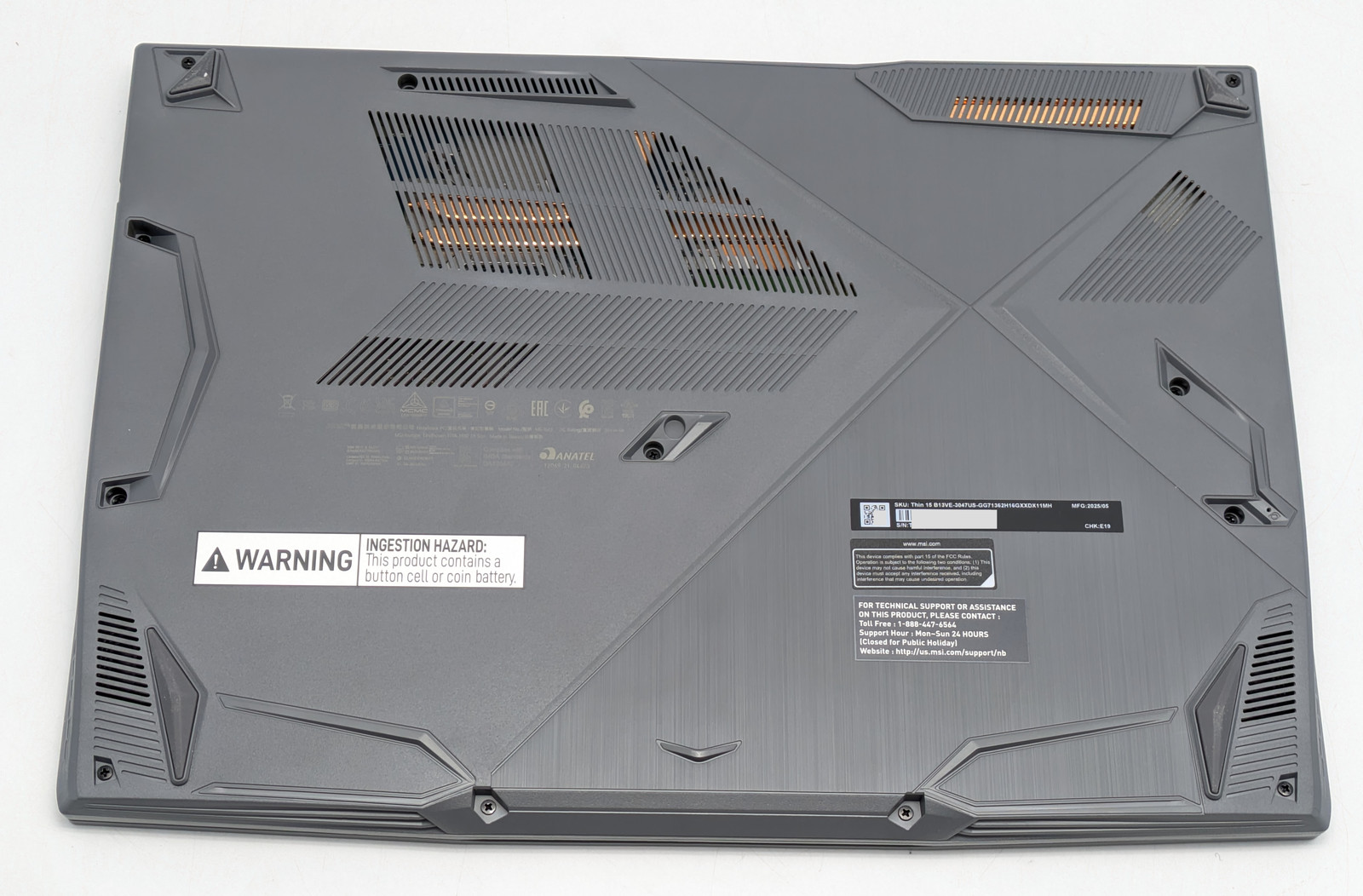 MSI Thin 15 B13VE 15.6″ i7-13620H 16GB DDR4 1TB SSD RTX 4050 Windows 11 Home