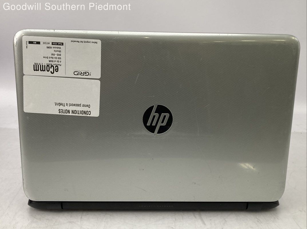 HP 15-f271wm Pentium N3540 2.16GHz 4Gb RAM 500Gb HDD – Tested
