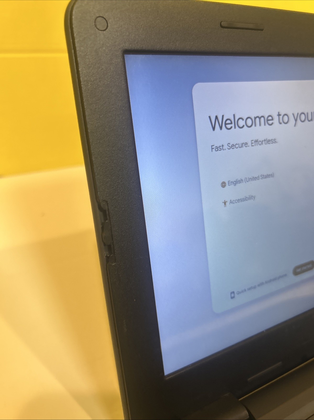 Dell 3100 Touchscreen Chromebook Working Great Bezel Read Description