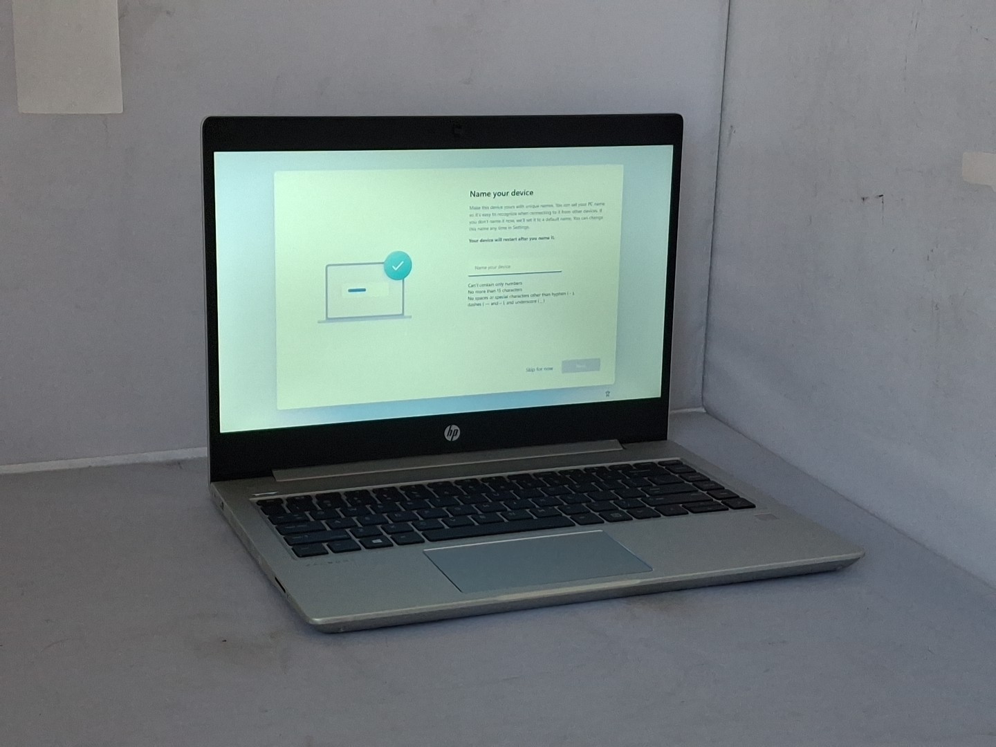 HP ProBook 440 G7 – i5-10210U – 256GB, 8GB – Windows 11, 14″ – Adapter included