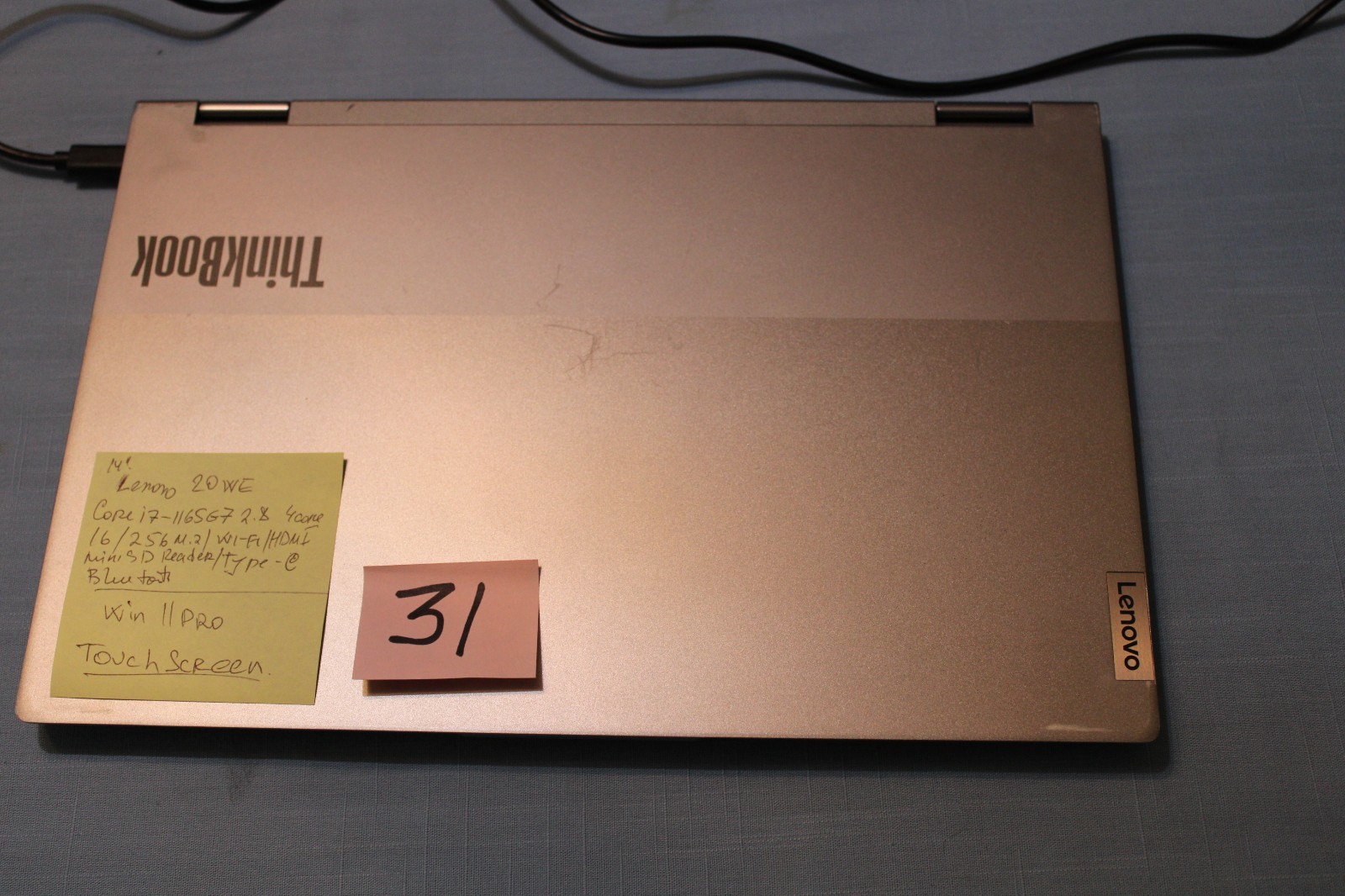 Lenovo ThinkBook 14s Core i7-1165G7 2.8GHz 16GB RAM 256GB SSD TOUCHSCREEN