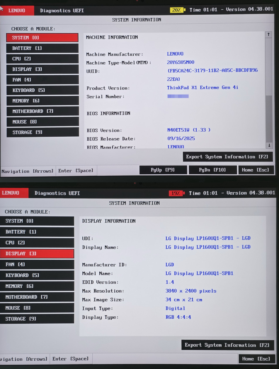 Lenovo ThinkPad X1 Extreme Gen 4 i7-11850H 16″ 4K 3840×2400 32GB NVIDIA RTX 3050