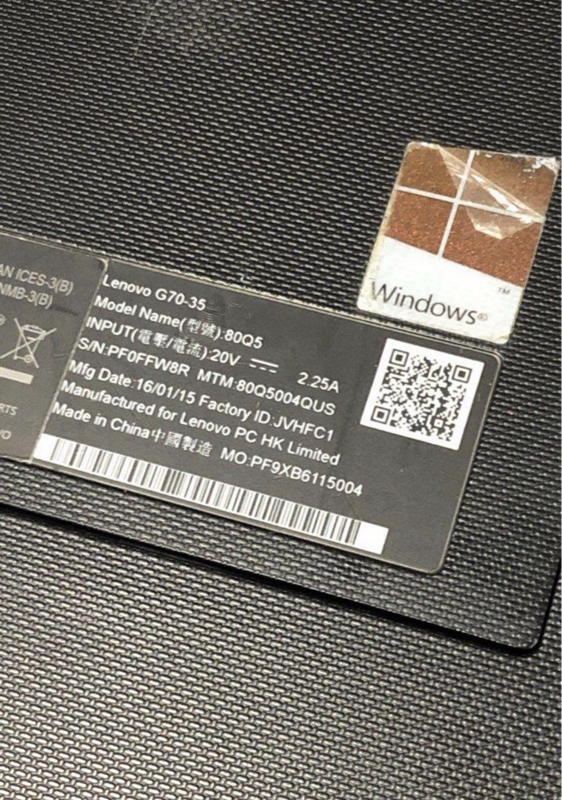Lenovo G70-35 17.3” Laptop, 12GB RAM, 1TB HDD , Windows 10 – Great Condition