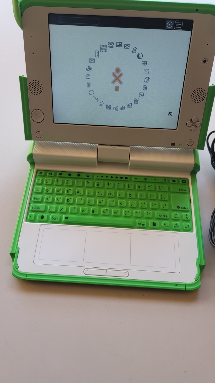 OLPC XO-1 Computer One Laptop Per Child (256MB RAM – 1GB Storage) TESTED AND WO