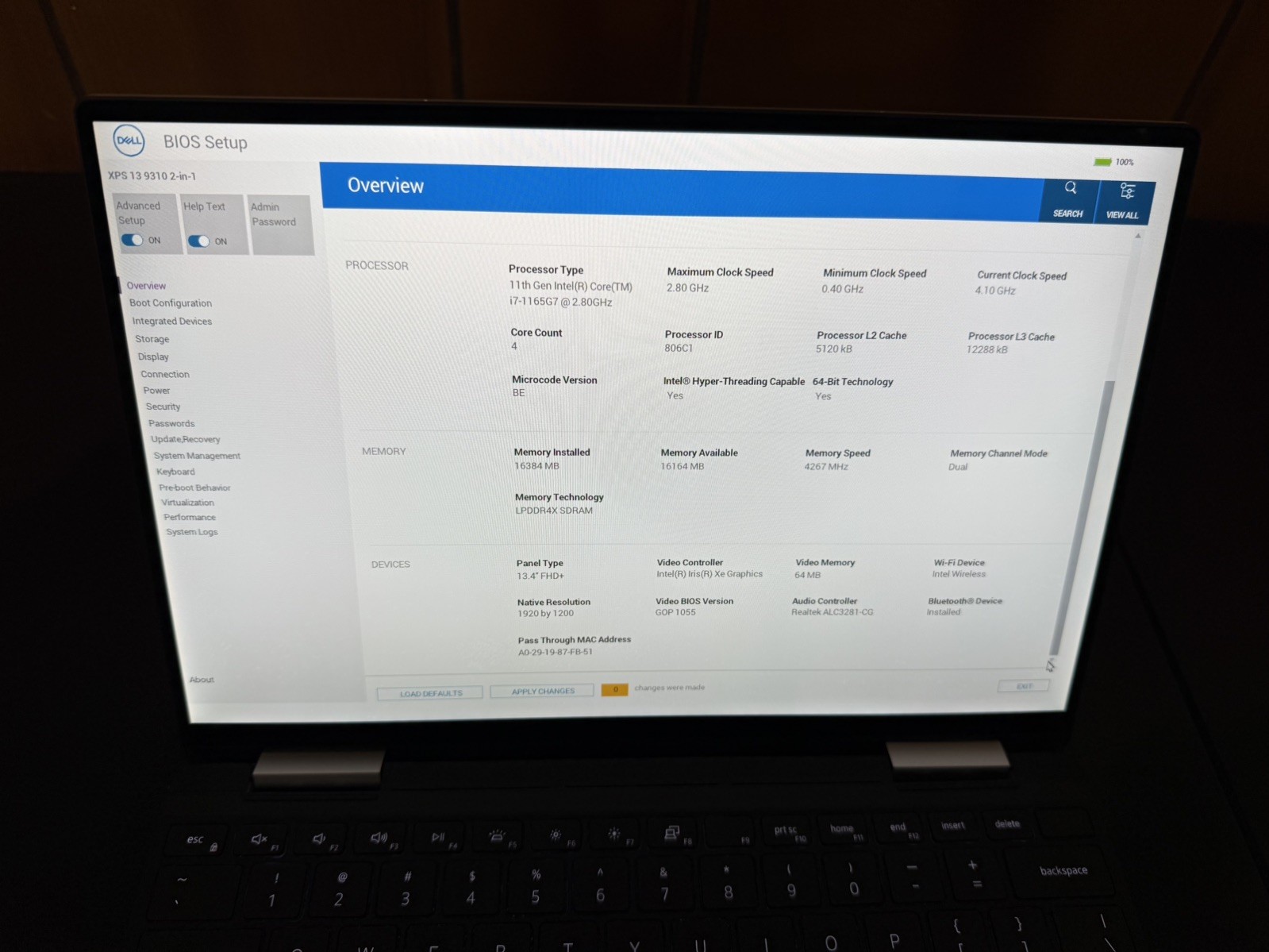 Dell XPS 13 9310 2-in1, i7-1270P, 16GB, 512GB, Win 11 Pro, Great, Touchscreen