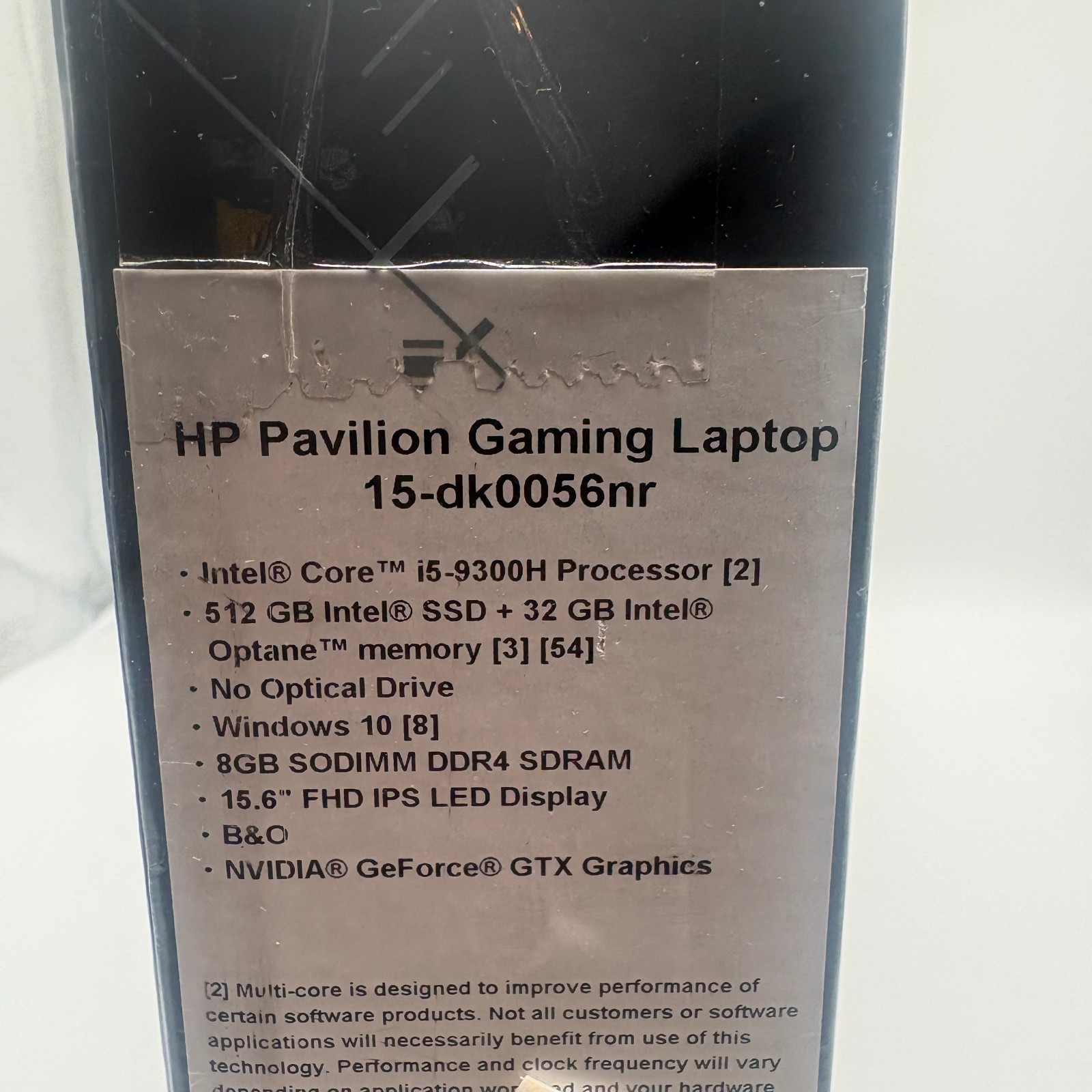 🔥New HP Pavilion 15-dk0056nr 15.6″ 512GB SSD i5-9300H 8GB RAM GeForce GTX 1650