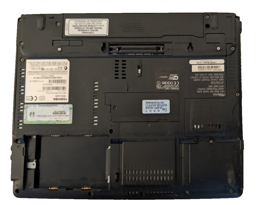 Toshiba Tecra A2-S336 – Parts/Repair