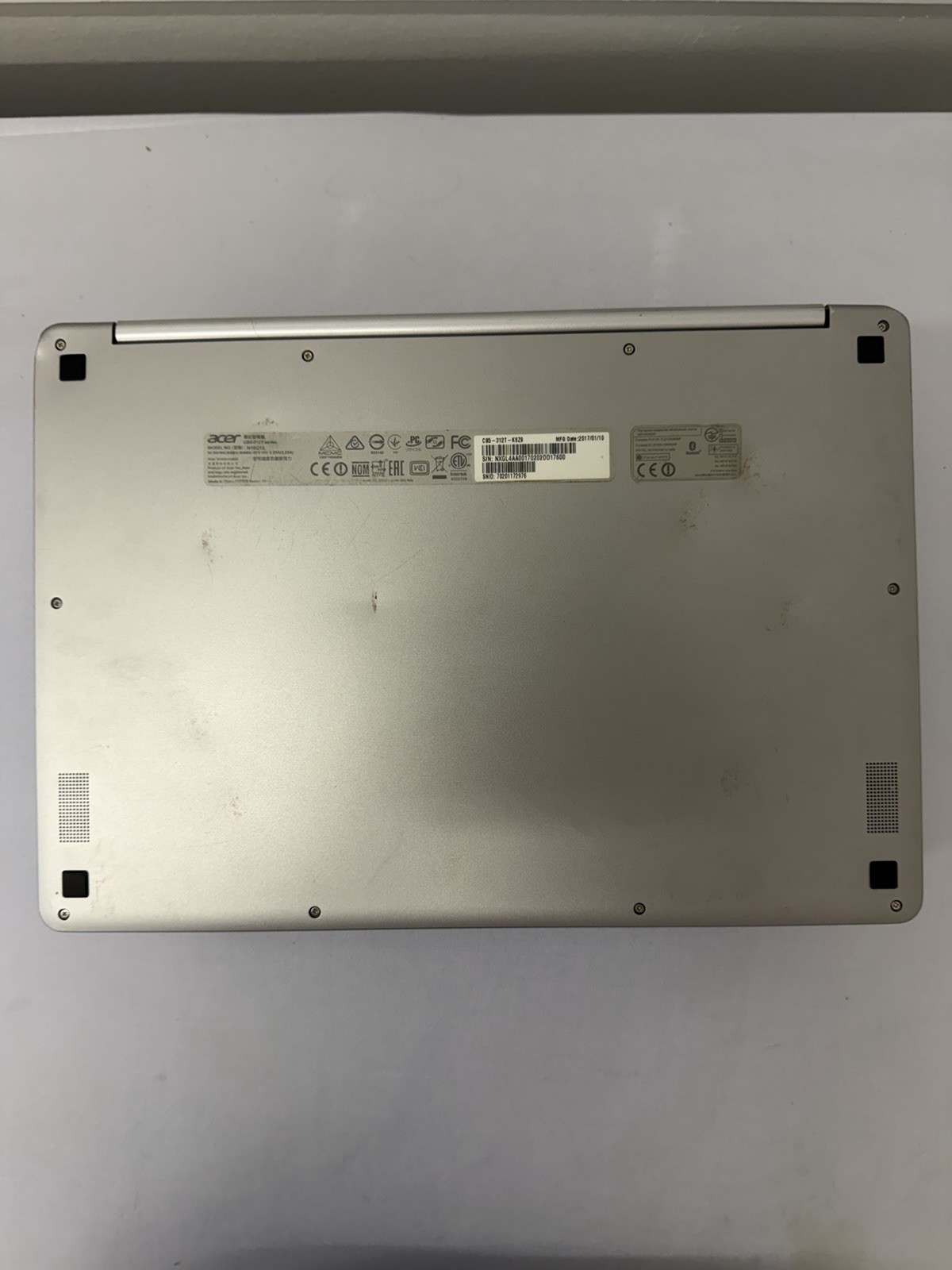 Acer Chromebook R13 CB5-312T-K829 Laptop – Good Screen-MediaTek MT8173-Read Des