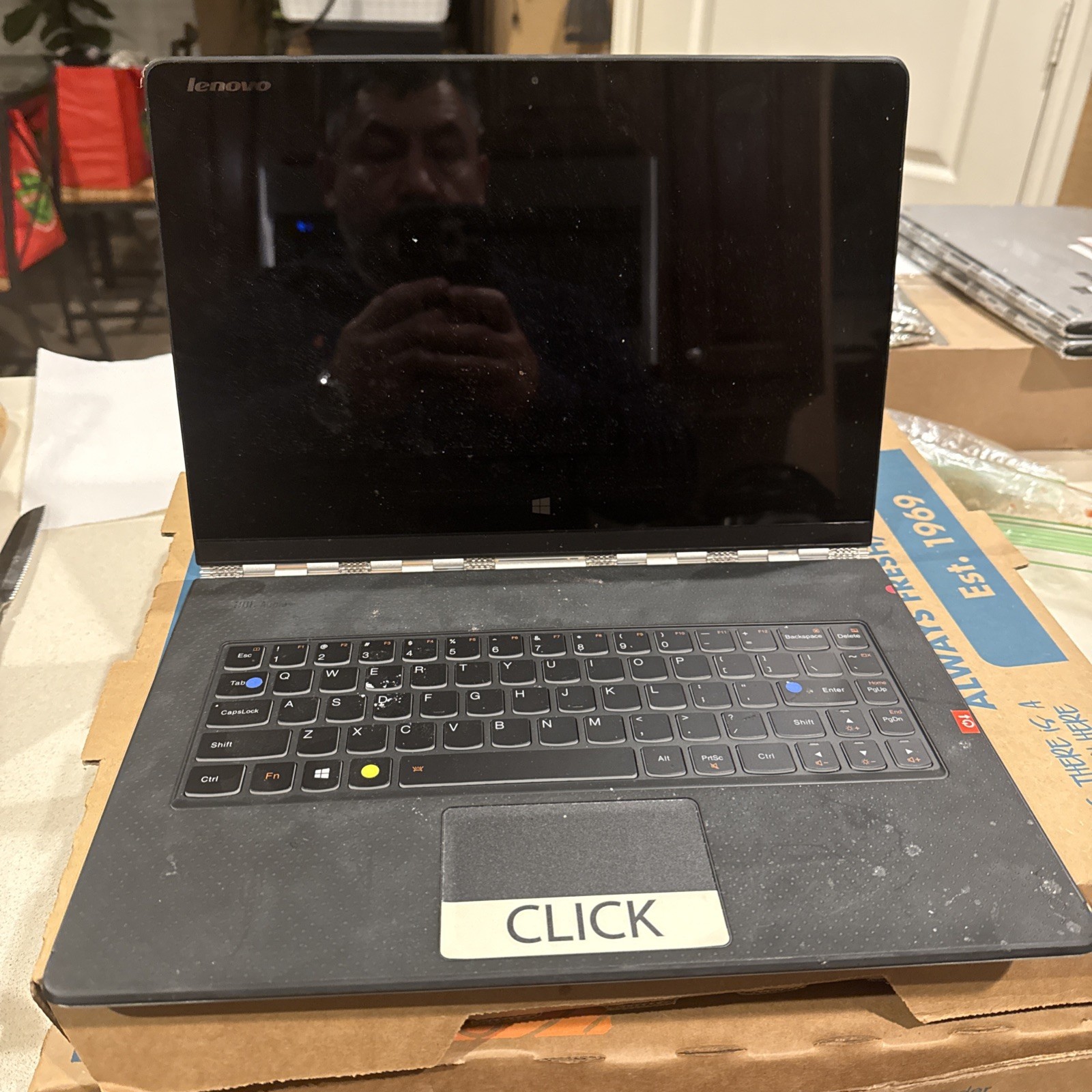 Lenovo Yoga 3 Pro-1370 Intel Core M-5Y71 8GB RAM NO HDD/OS For Parts