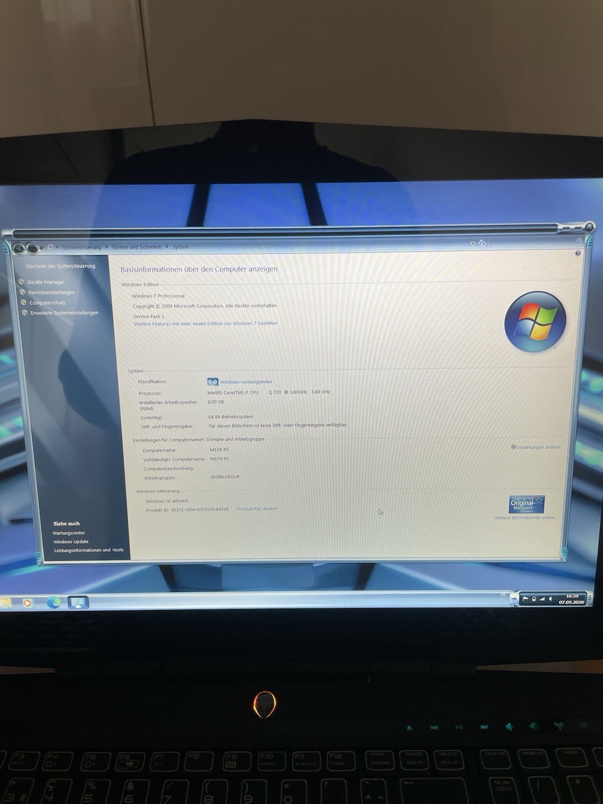 Alienware M17x R2 Nebula Red | 219h Runtime | 1200p | 77% Battery Health | MINT