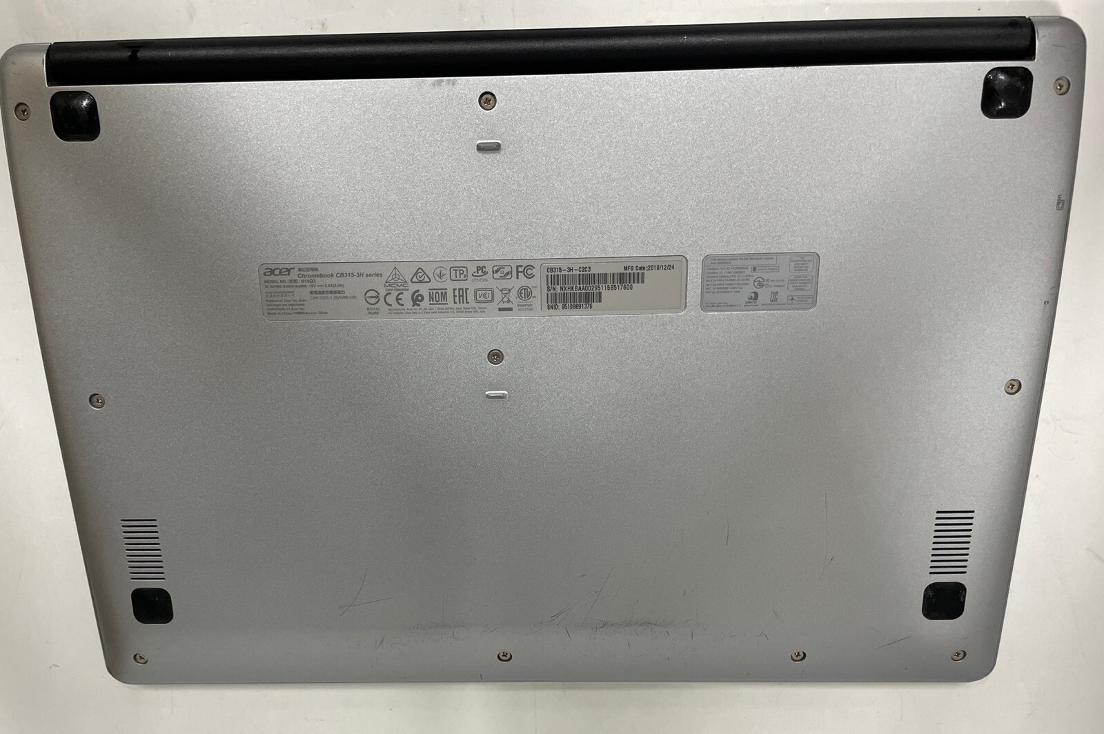 Acer Chromebook 315 CB315-3H-C2C3 15.6 inch 32GB, Intel Celeron N, 1.60GHz