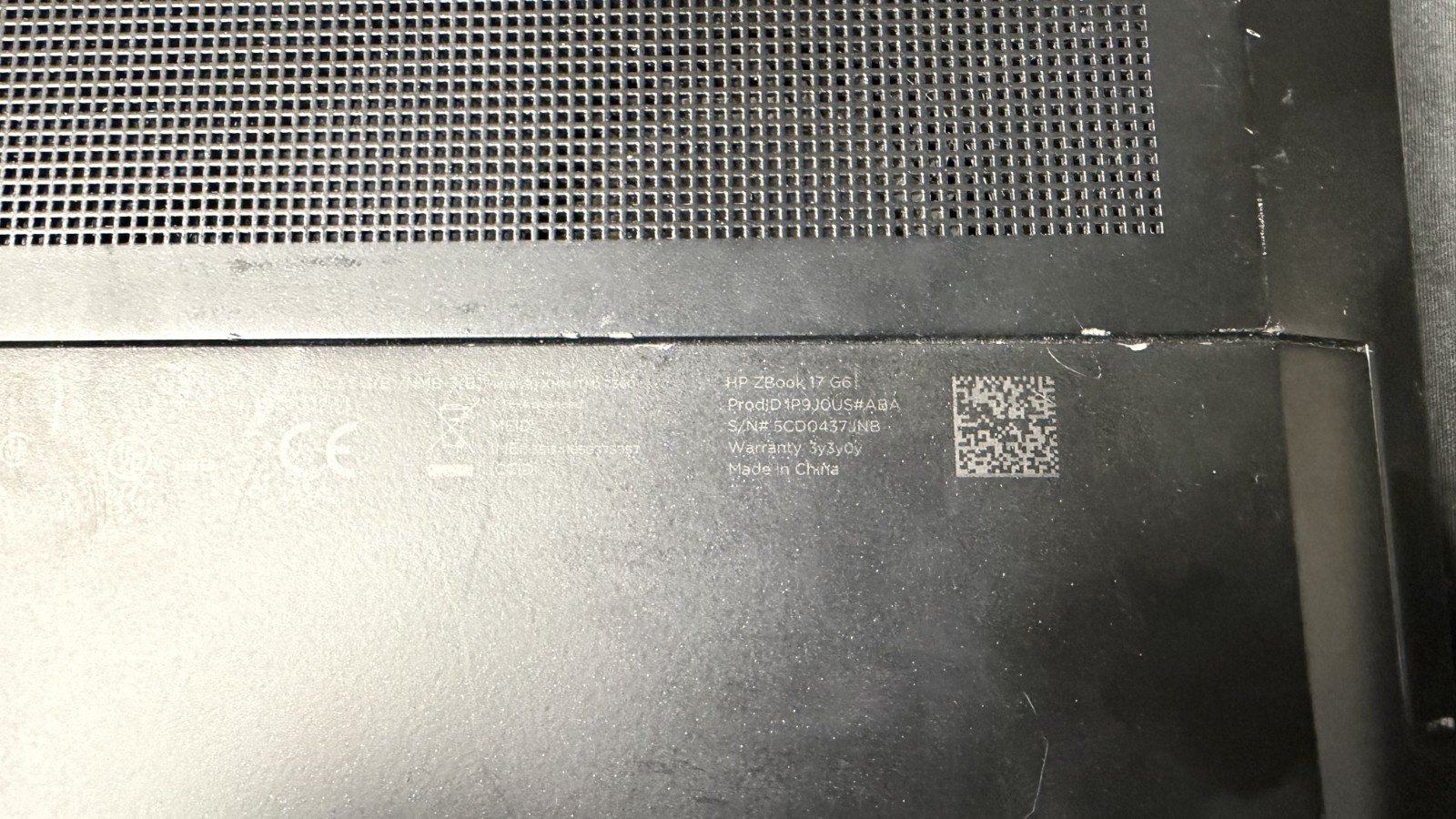 HP ZBook 17 G6 i7-9850H 2.6GHz 512GB SSD, 32GB RAM W10 NVIDIA RTX 4000