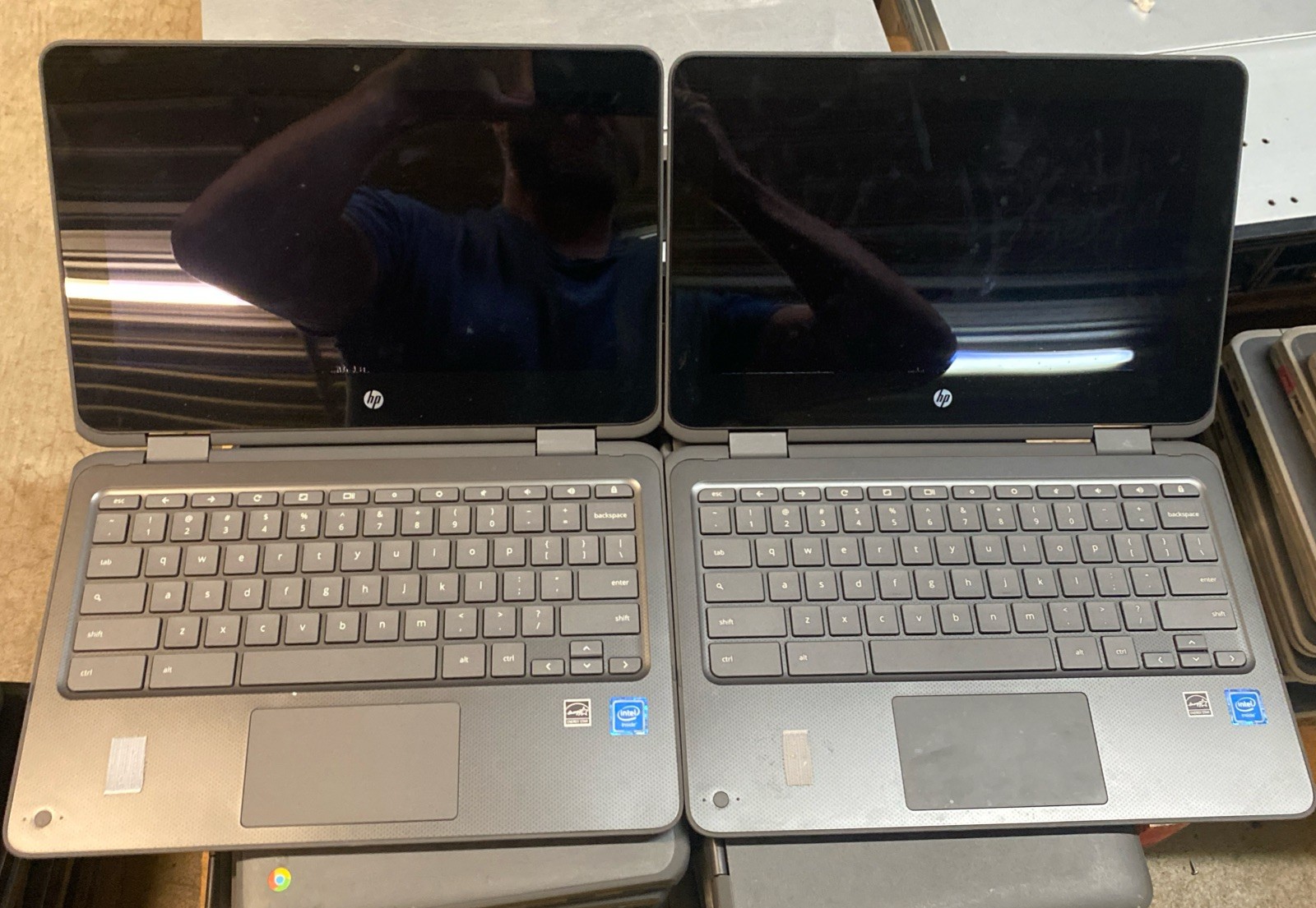 Lot Of 5- HP Chromebook X360 11 G1 EE Touchscreen