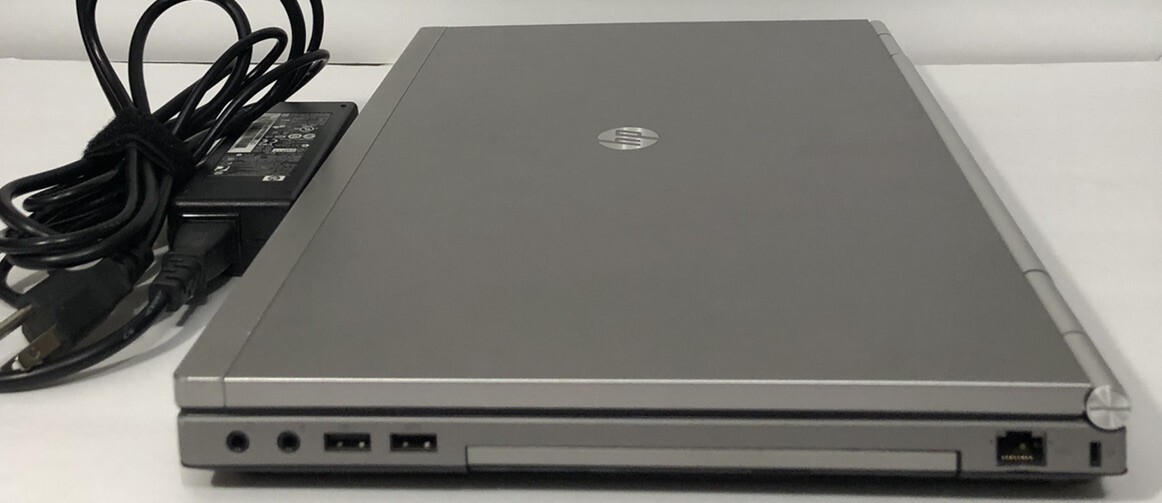 HP EliteBook 8560P Laptop i7-2620M 2.2GHz 250GB HDD 6GB RAM Windows 10 Pro. Used