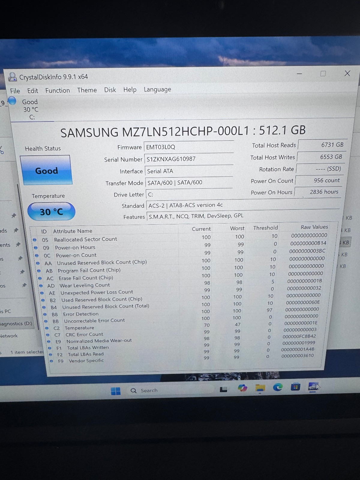 Lenovo Thinkpad 3K IPS Intel i7 16GB RAM 512GB SSD WIN11P