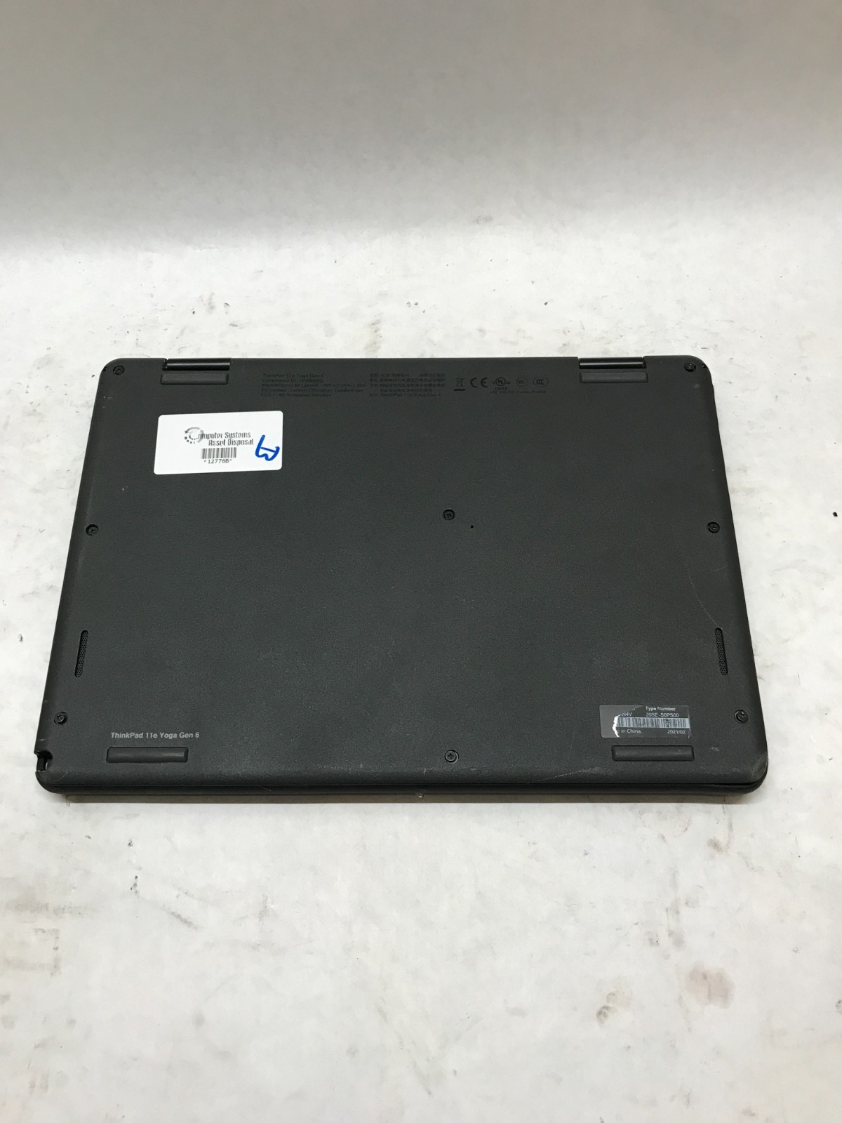 Lenovo ThinkPad 11e Yoga Gen 6 11″ Intel Core m3 8GB RAM NO SSD/OS Cracked! – DW