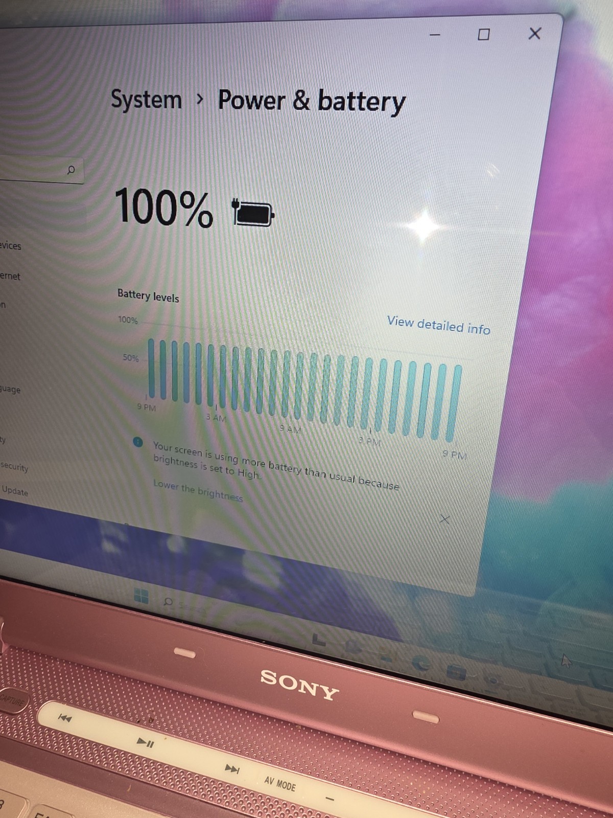 Pink Sony VAIO Laptop Core 2 Duo CPU 2.00GHz 1TB SSD!!! 4GB RAM Win 11 Pro 🩷