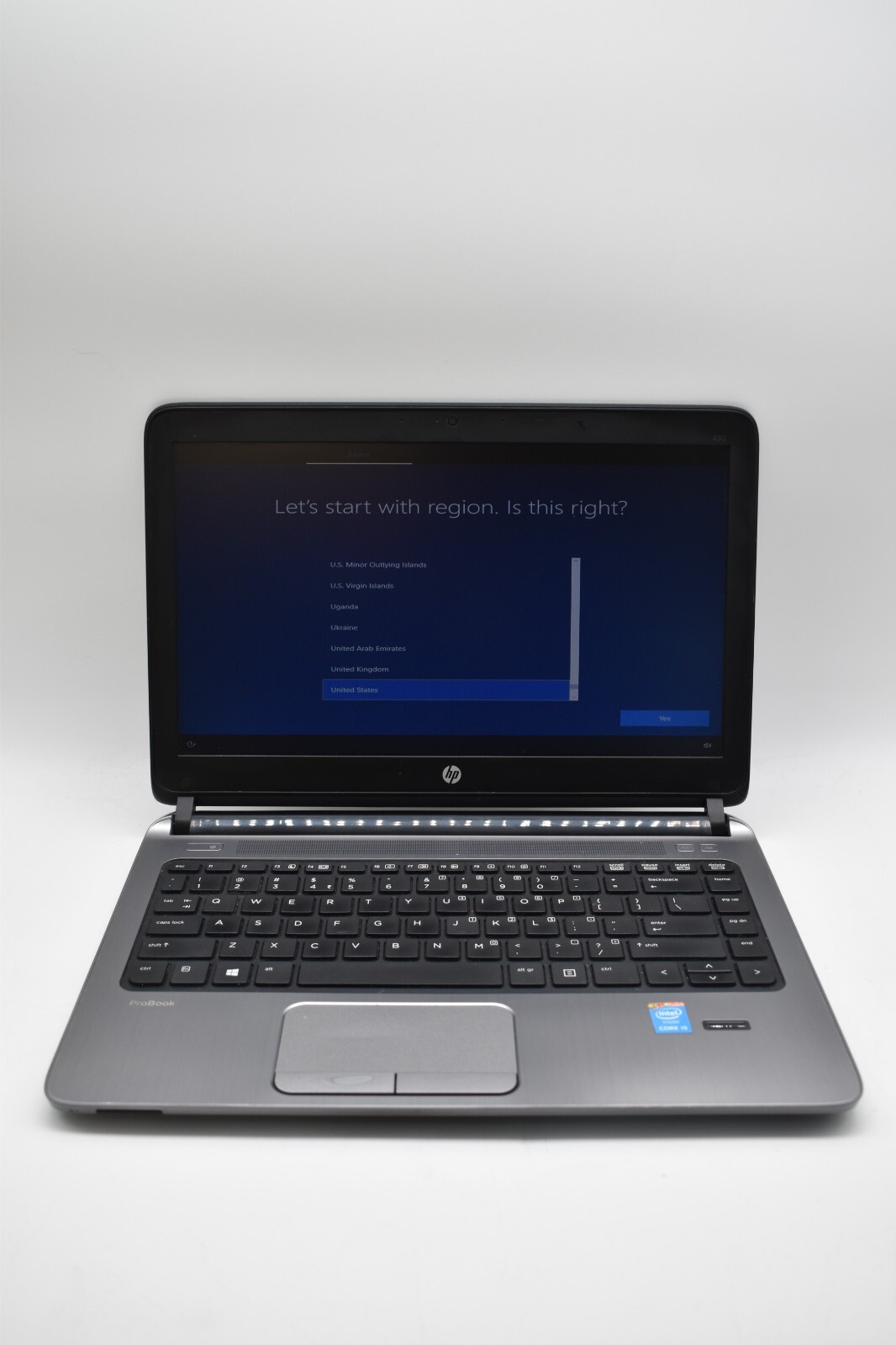 13.3″ HP PROBOOK 430 G2 Laptop i3-4005U @ 1.70GHz 4GB RAM 128GB SSD WIN10 Nice!
