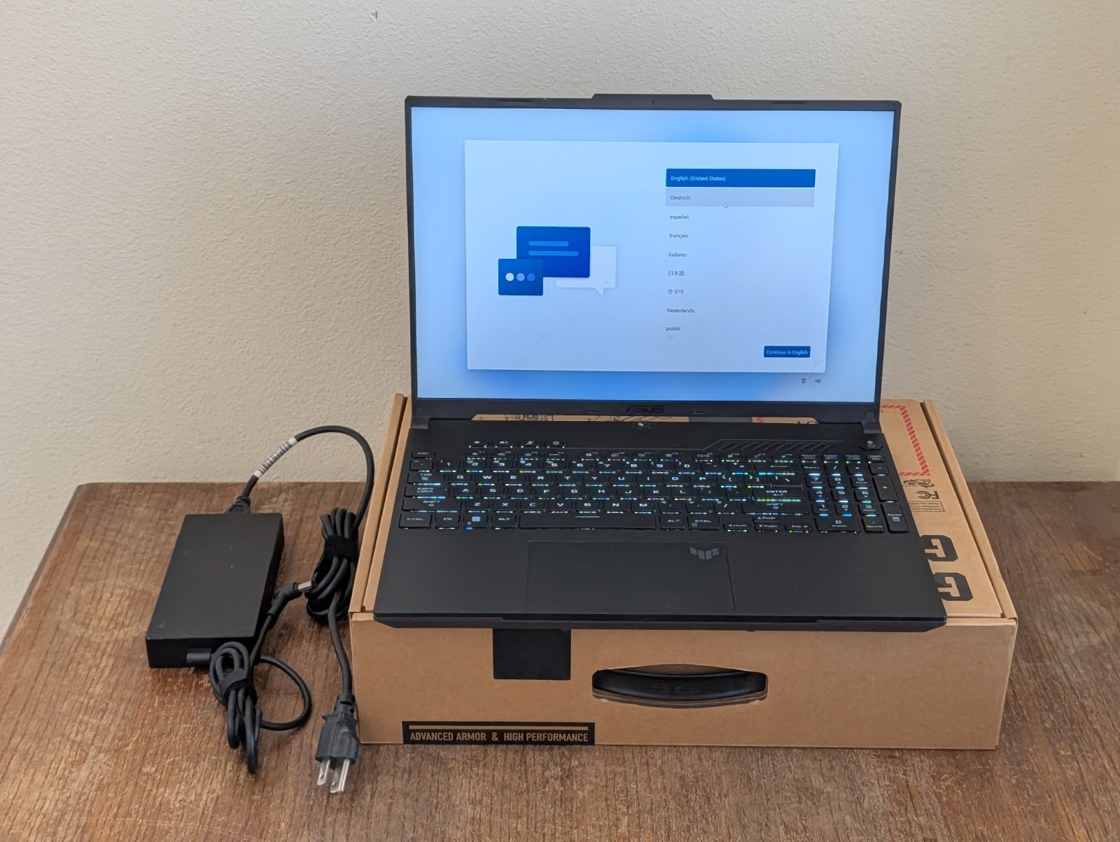 Asus TUF A16 FA617NS 15.6″ AMD Ryzen 7 7735HS Radeon RX 7600S Gaming Laptop