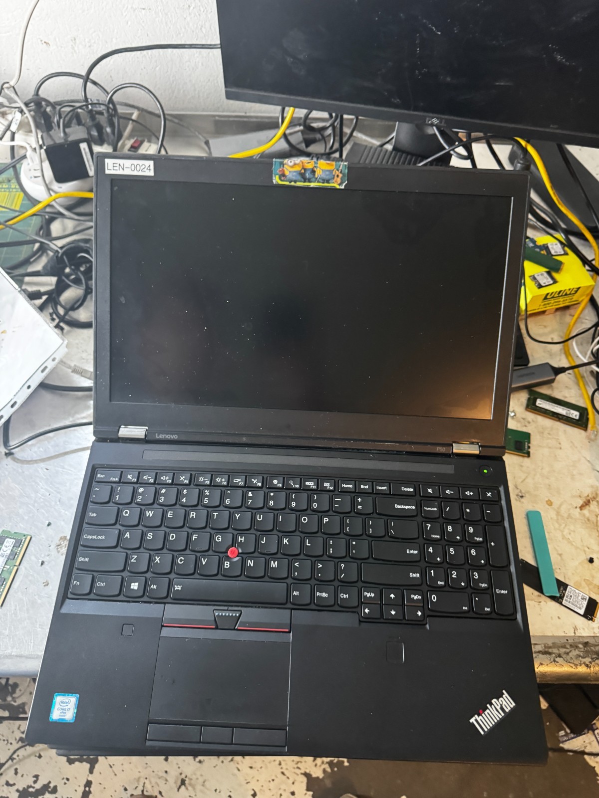 LENOVO THINKPAD P50 Core i7 Laptop for Parts/Repair #6217