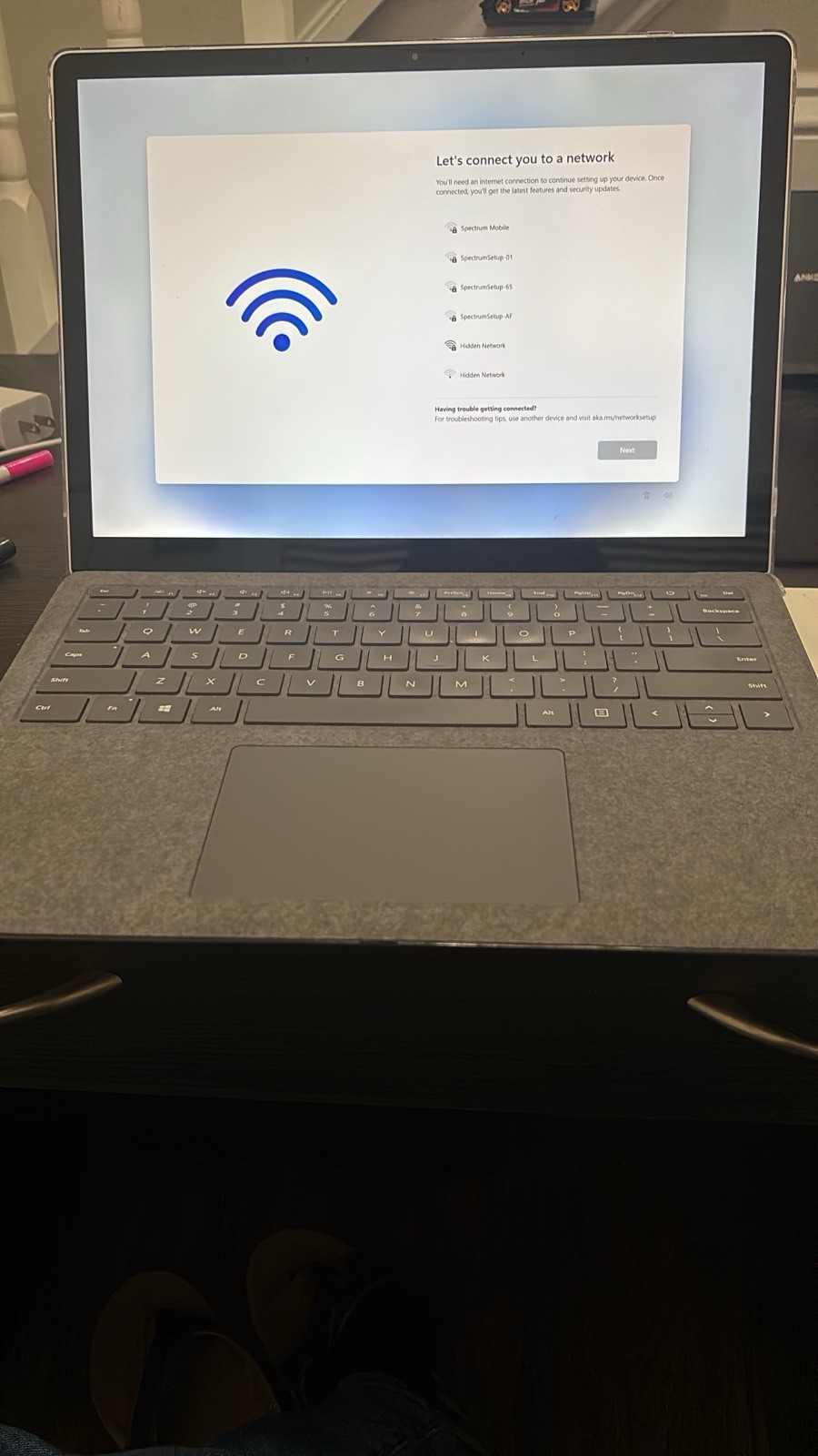 Microsoft 1867 Laptop Notebook Silver