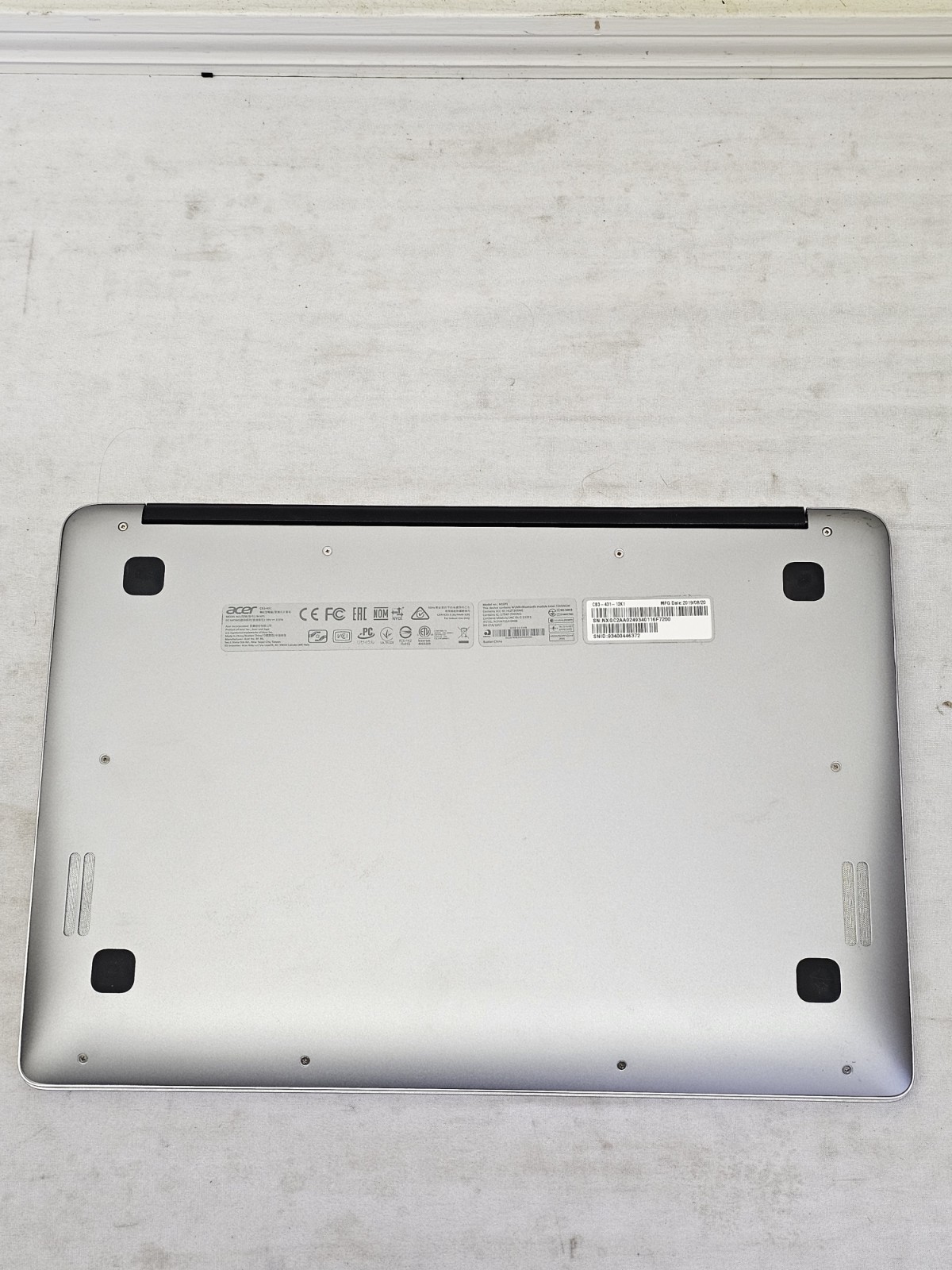 Acer Chromebook 14 CB3-431 Laptop – Intel Atom X5-E8000 – 4GB RAM – NO BATT-READ