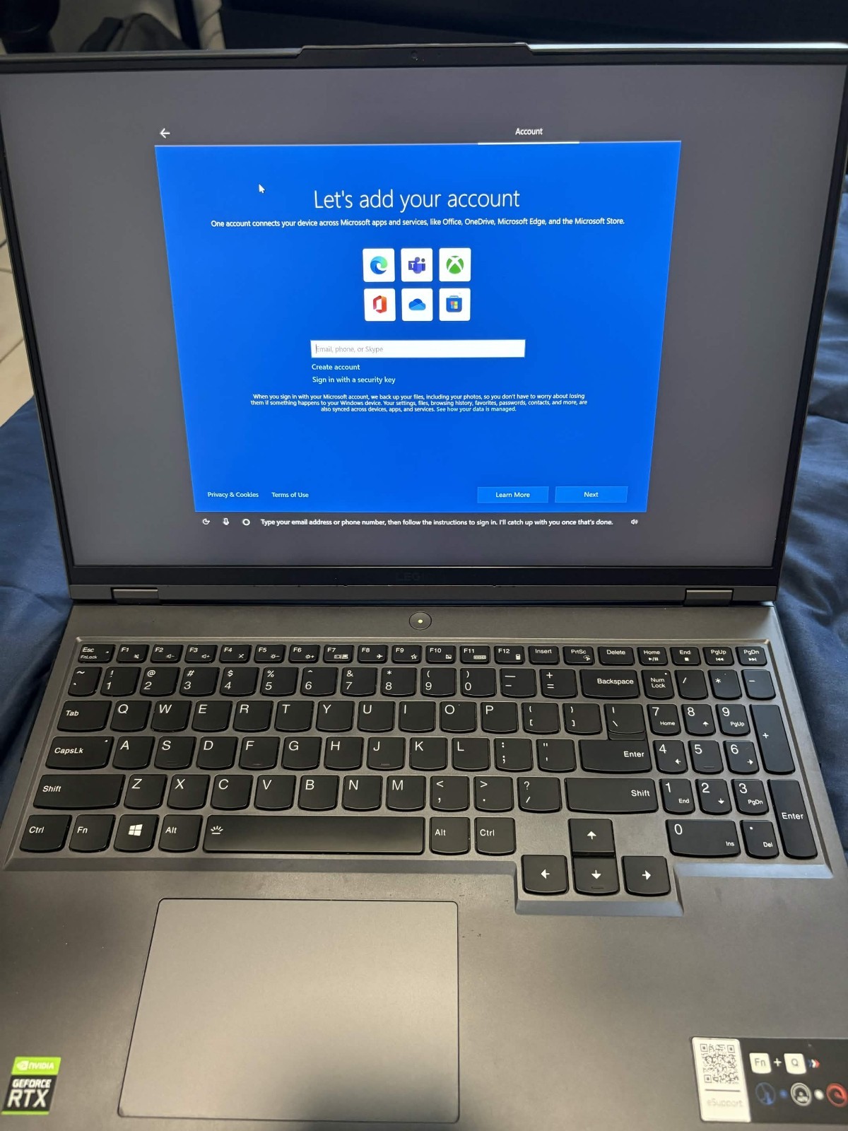 [USED] Lenovo Legion 5 Pro 16ith6 + Charger