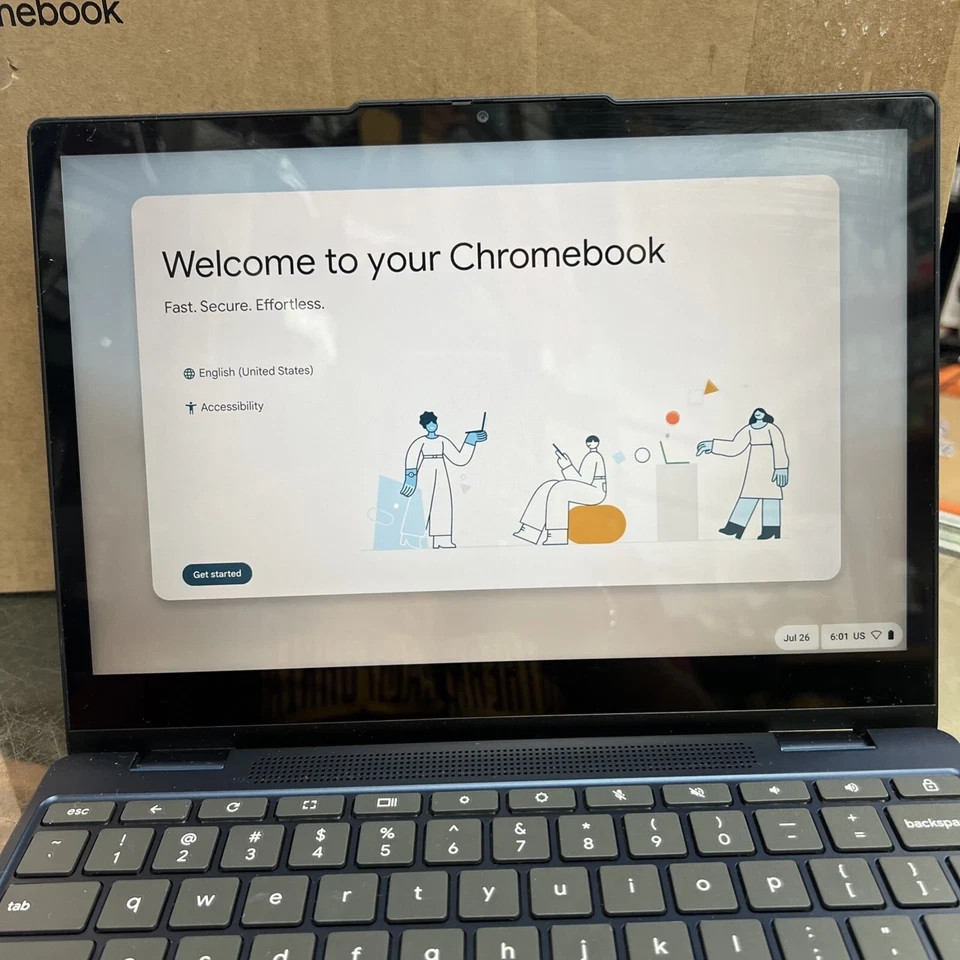 Lenovo Flex 3 3i 8 12.2″ Chromebook 12IAN 4GB RAM 64GB SSD Intel N 3.40