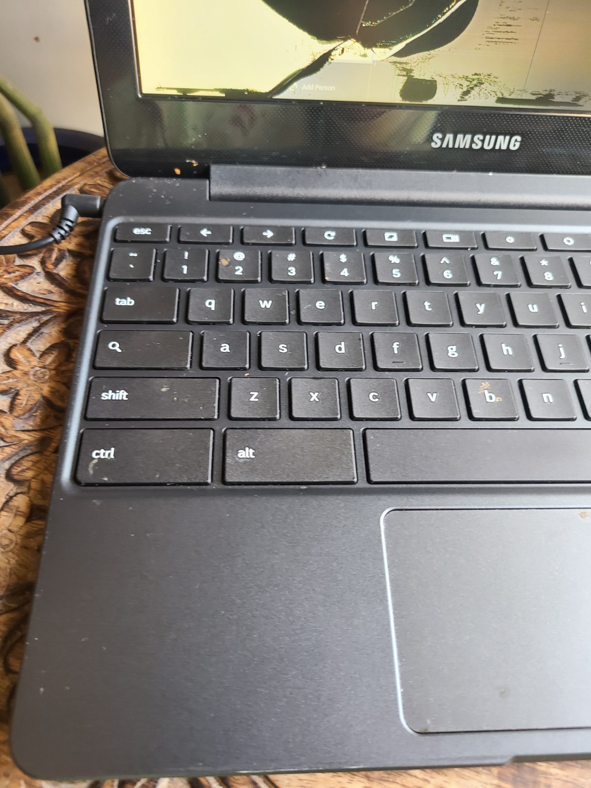 Samsung Chromebook 3 XE500C13 Broken Screen Powers On Parts Repair No Charger