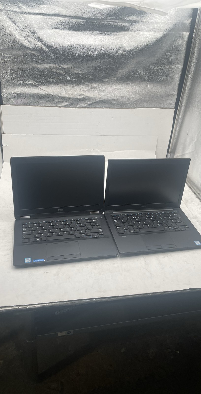 Dell Latitude 7280 P28S Ultrabook & E7270 P26S Laptops No HDD Lot Of 2