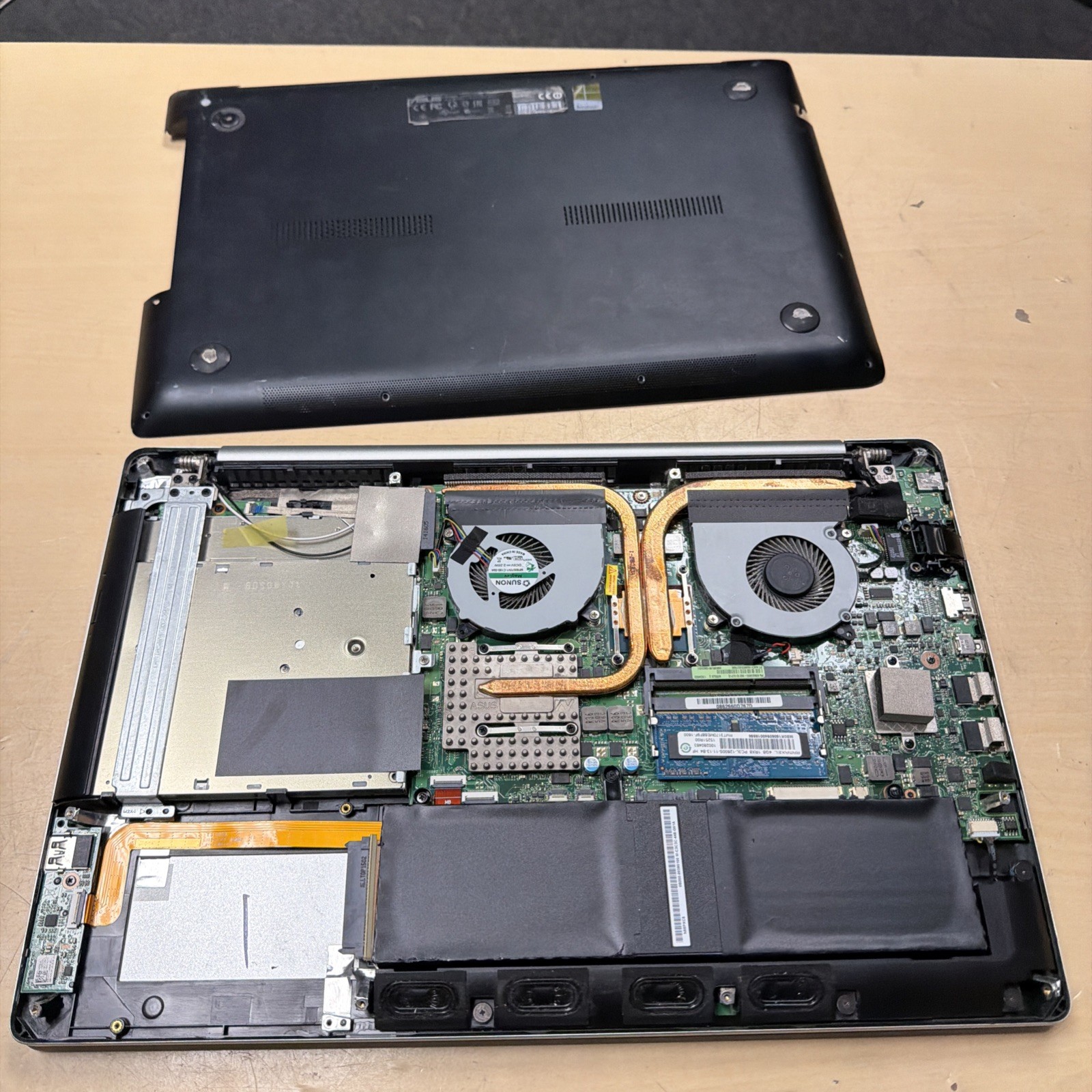 *For Parts ASUS N550J i7-4720HQ NVIDIA 950M 4GB RAM NO HD/OS