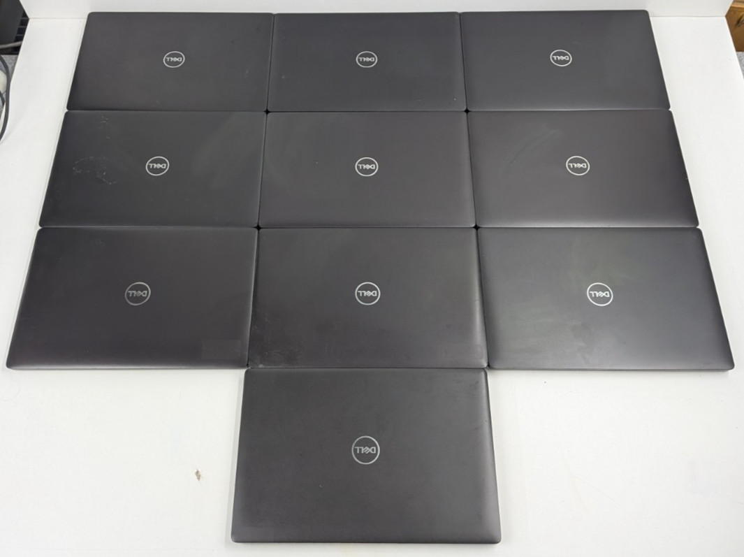 Lot of 10 – Dell Latitude 5400 Quad Core i5 8th Gen **For Parts or Repair**