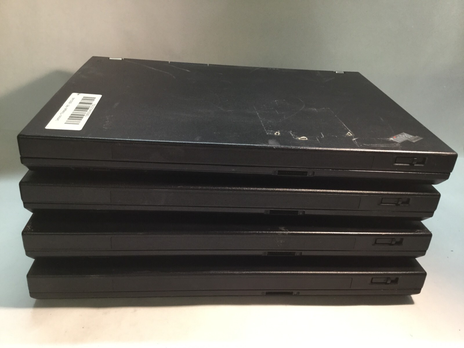 LOT OF 4 Lenovo ThinkPad R61 14″ Laptop Intel Celeron- VARIOUS ISSUES *READ*