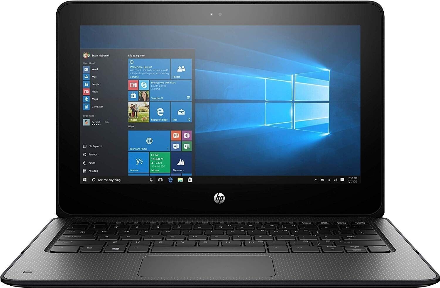 HP ProBook x360 11 G1 11.6″ TouchScreen Notebook PC 4GB 128GB SSD Windows 10 Pro