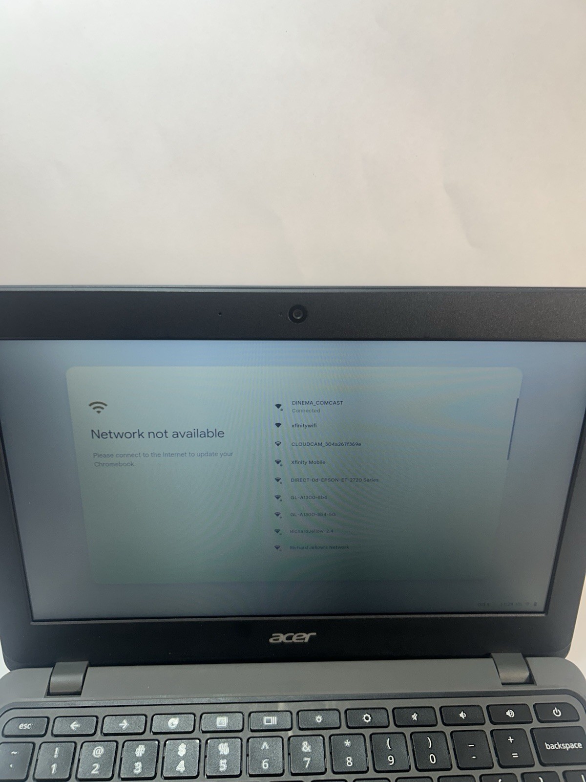 Acer Chromebook 311 C722 11.6″ MediaTek } 4GB RAM 32GB OS B TESTED OK