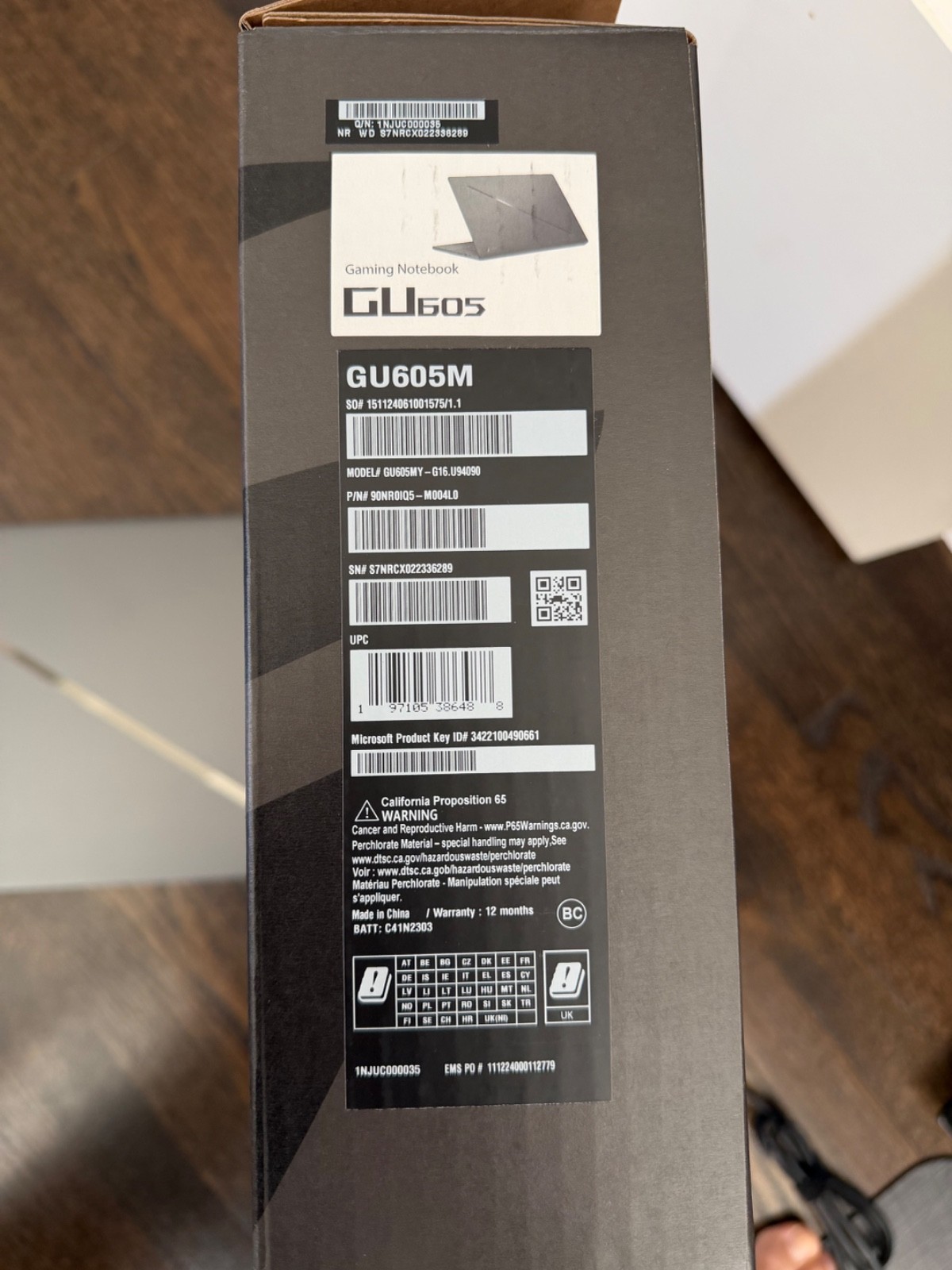ASUS ROG Zephyrus G16 GU605MY 16″ Core Ultra 9 185H 32GB RAM 2TB SSD RTX 4090