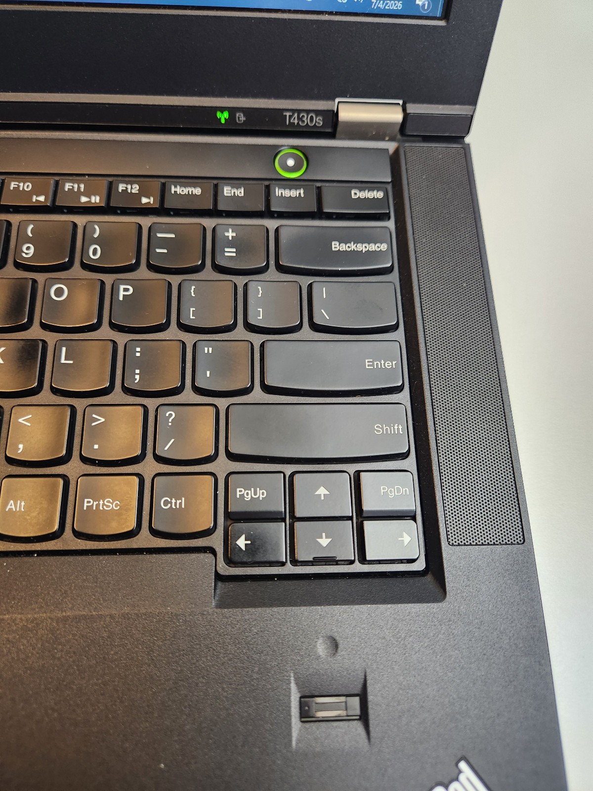 Lenovo ThinkPad T430s laptop 14″ Core i5-3320M 2.6GHz 16GB 240GB SSD Win10Pro