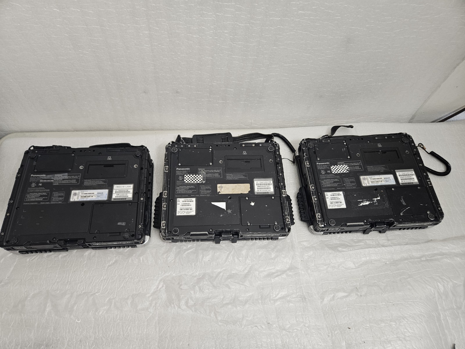 Lot Of 3 Panasonic Toughbook CF-19 MK5 i5-2520M 8GB TOUCH SCREEN NO SSD-NO OS