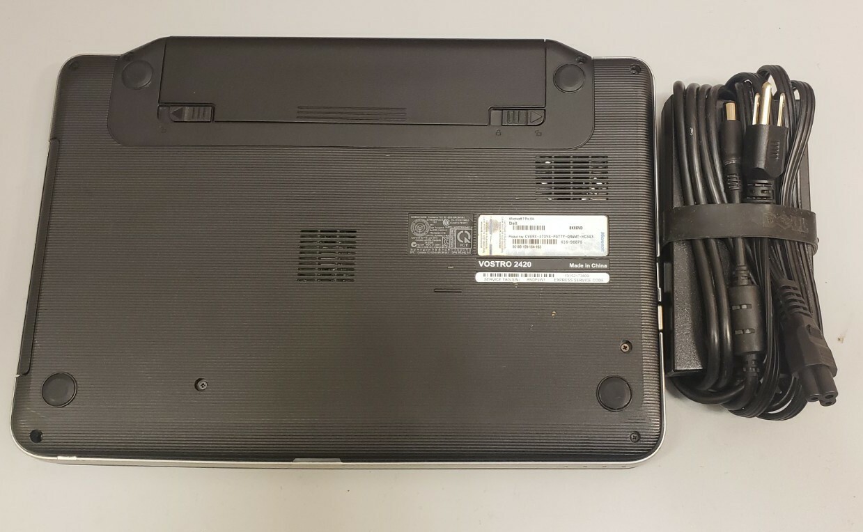 Dell Vostro 2420 Intel Core i3-2348M 2.30GHz 4GB RAM 500GB HDD WEBCAM BLUETOOTH