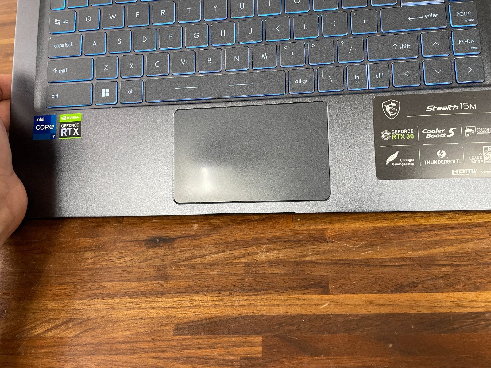 MSI Stealth 15M A11UEKV 15.6″ i7-11375H 3.3GHz 16GB RAM 512GB SSD RTX 3060