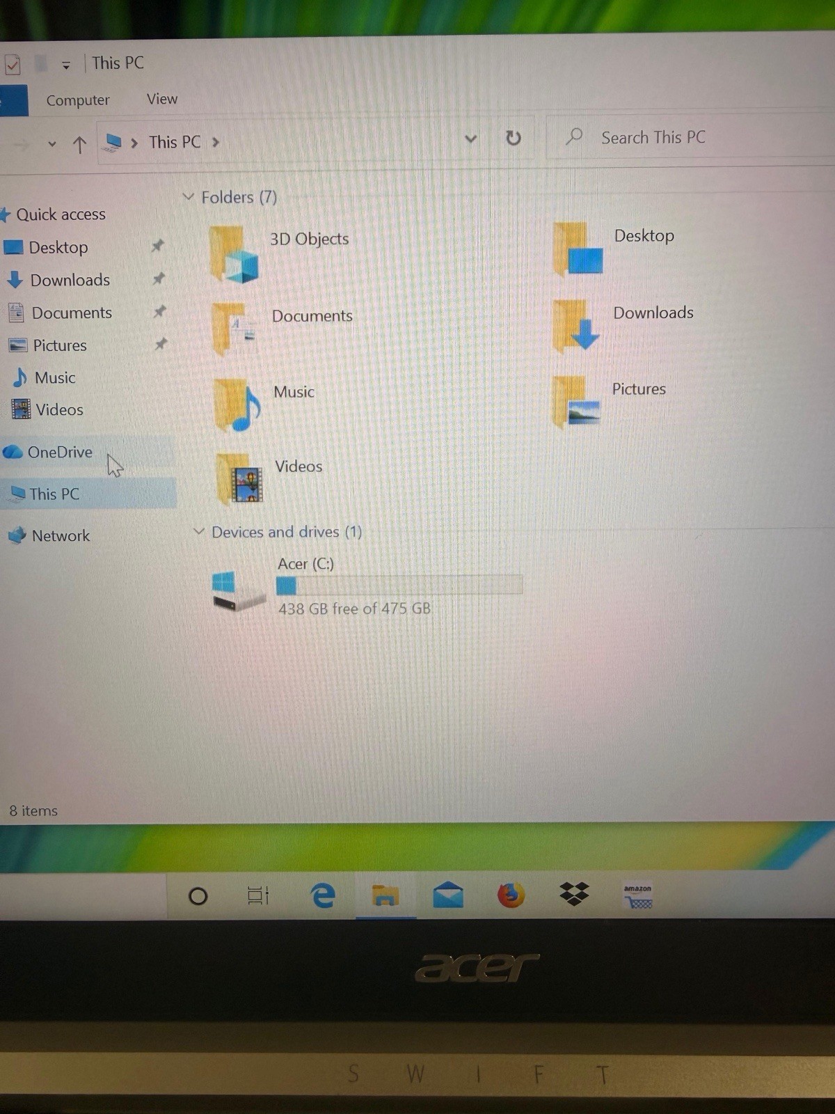 Acer Swift 3 SF314-42 14in FHD Ryzen 7 4700U 8GB 512GB SSD Win10 Silver